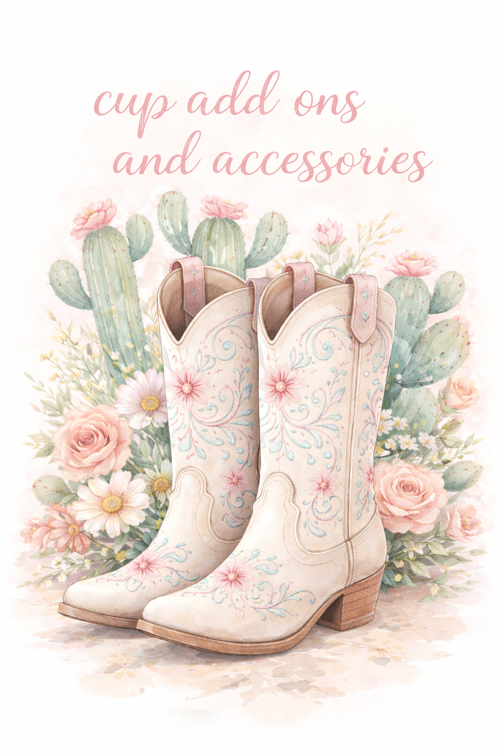 *STEP 3: (optional) Cup Add on Accessories