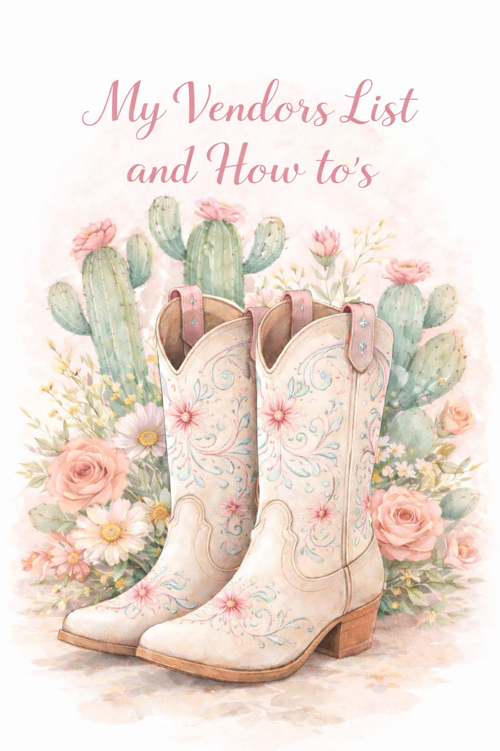 My Vendor List! Want to know how to make Snow globe Tumblers and where to buy all the things?