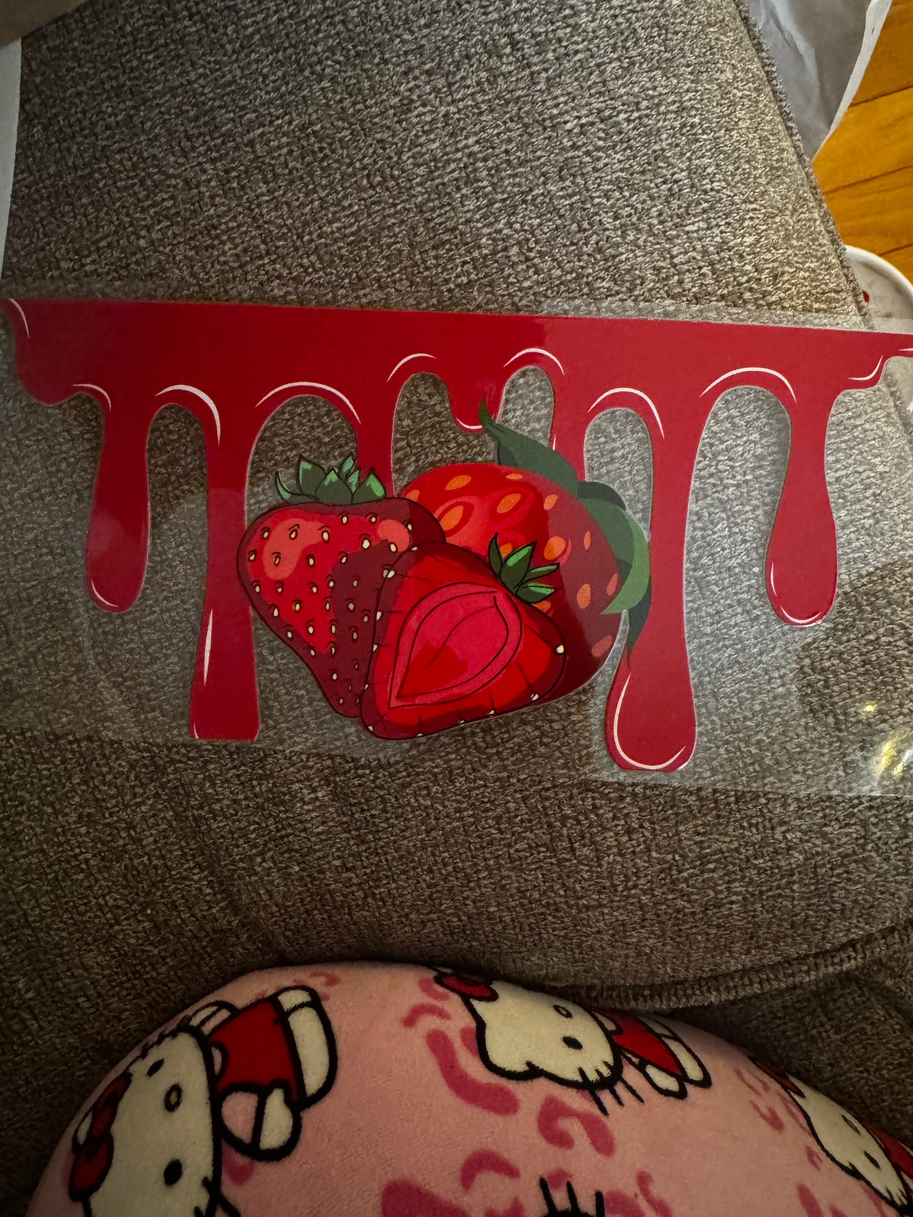 Strawberry drip