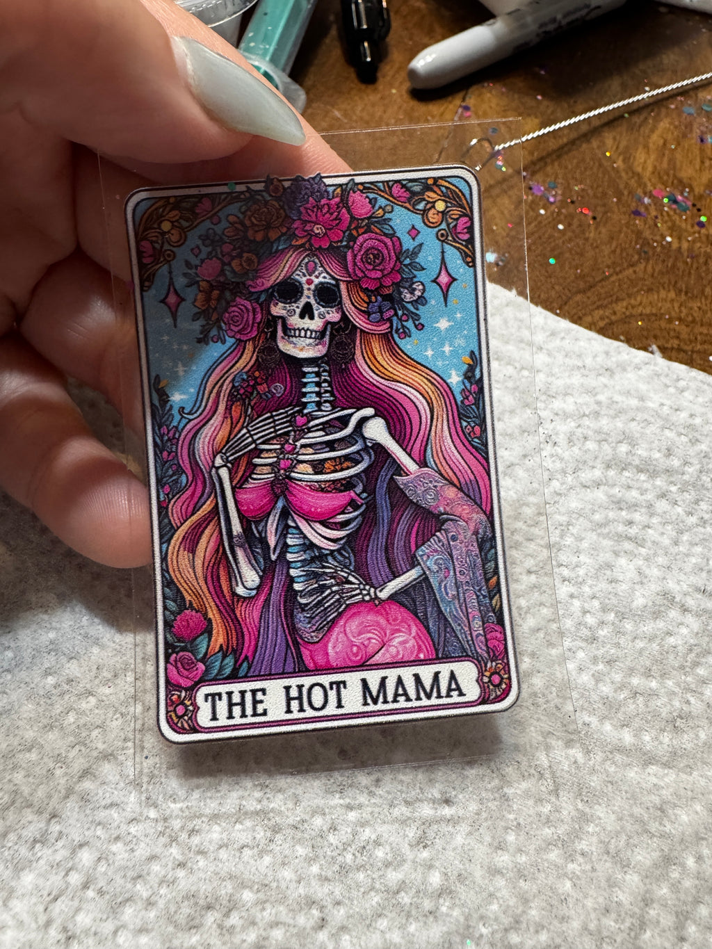 Tarot card decals (Click to choose options)