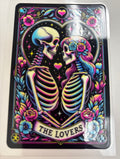 The lovers tarot card decal