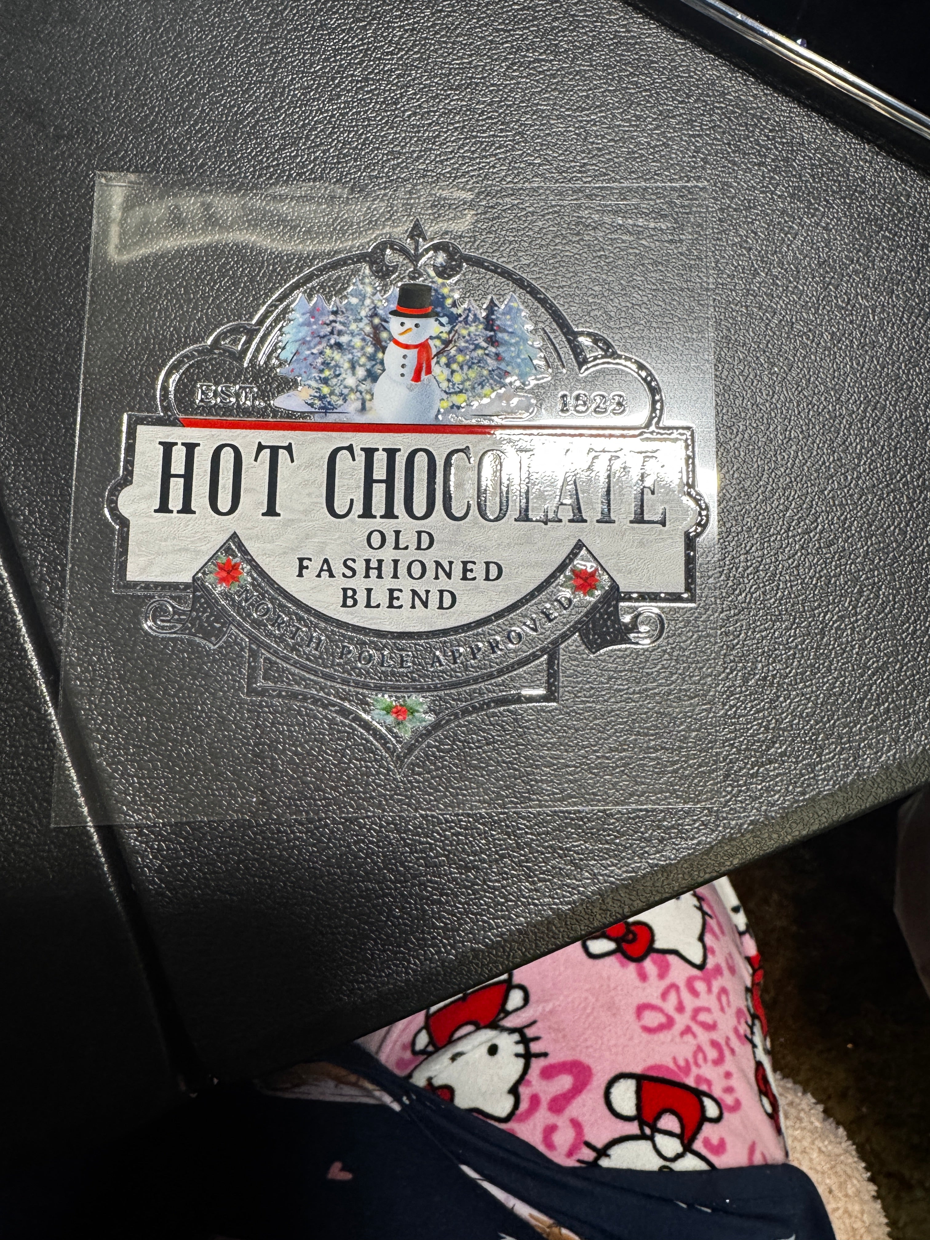 Hot Chocolate Decal