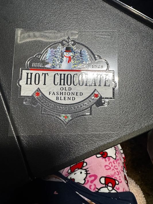 Hot Chocolate Decal
