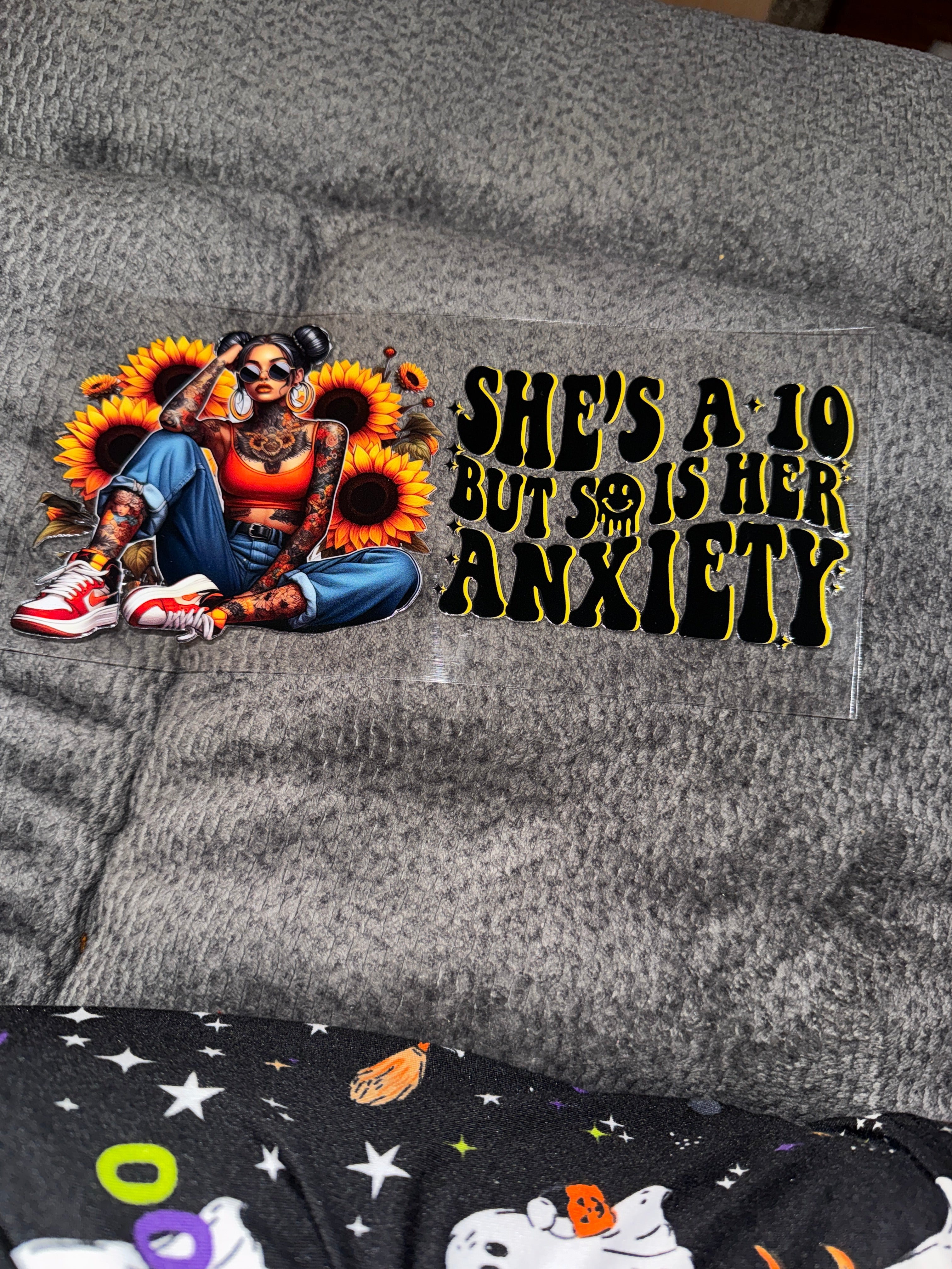 She’s a 10 but so is her anxiety