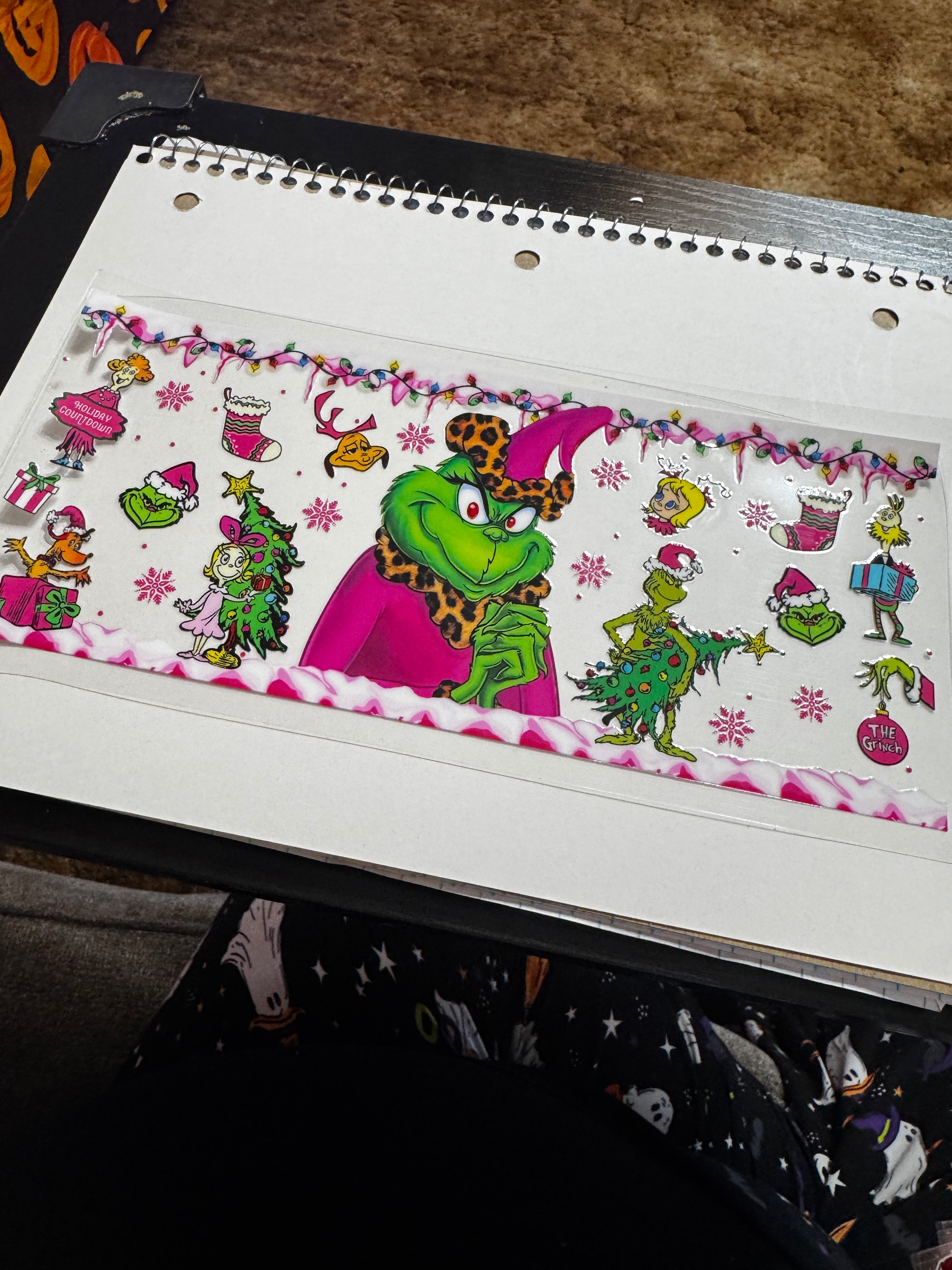 Pink grinch