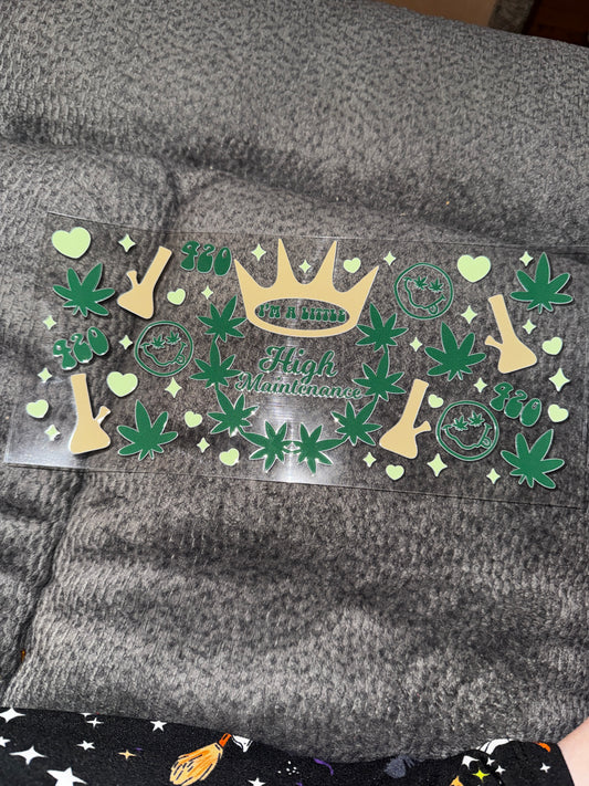 I’m a little high maintenance