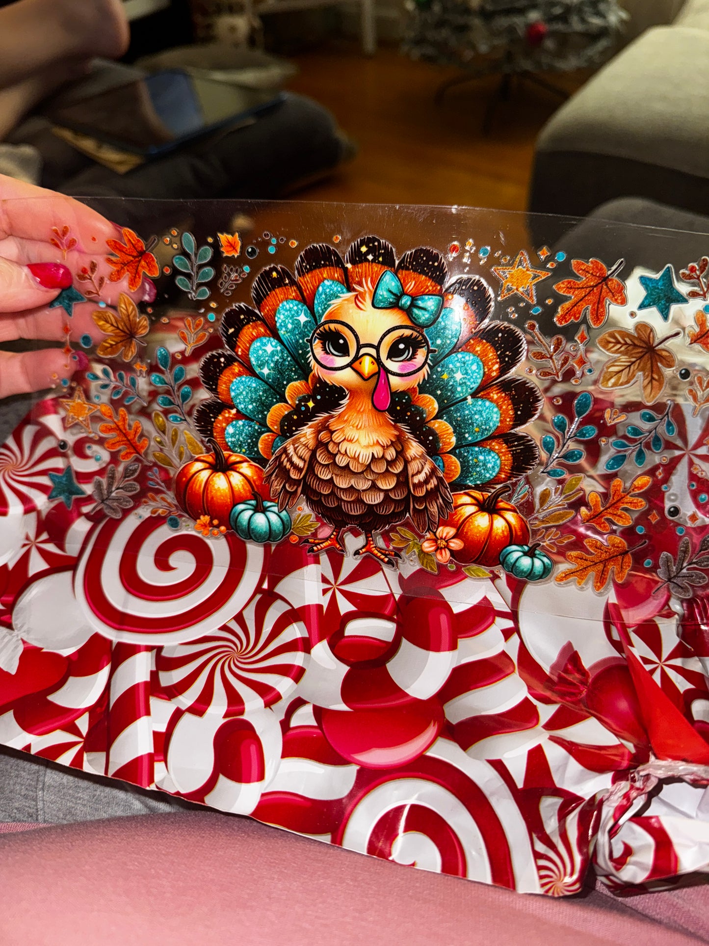 Colorful turkey