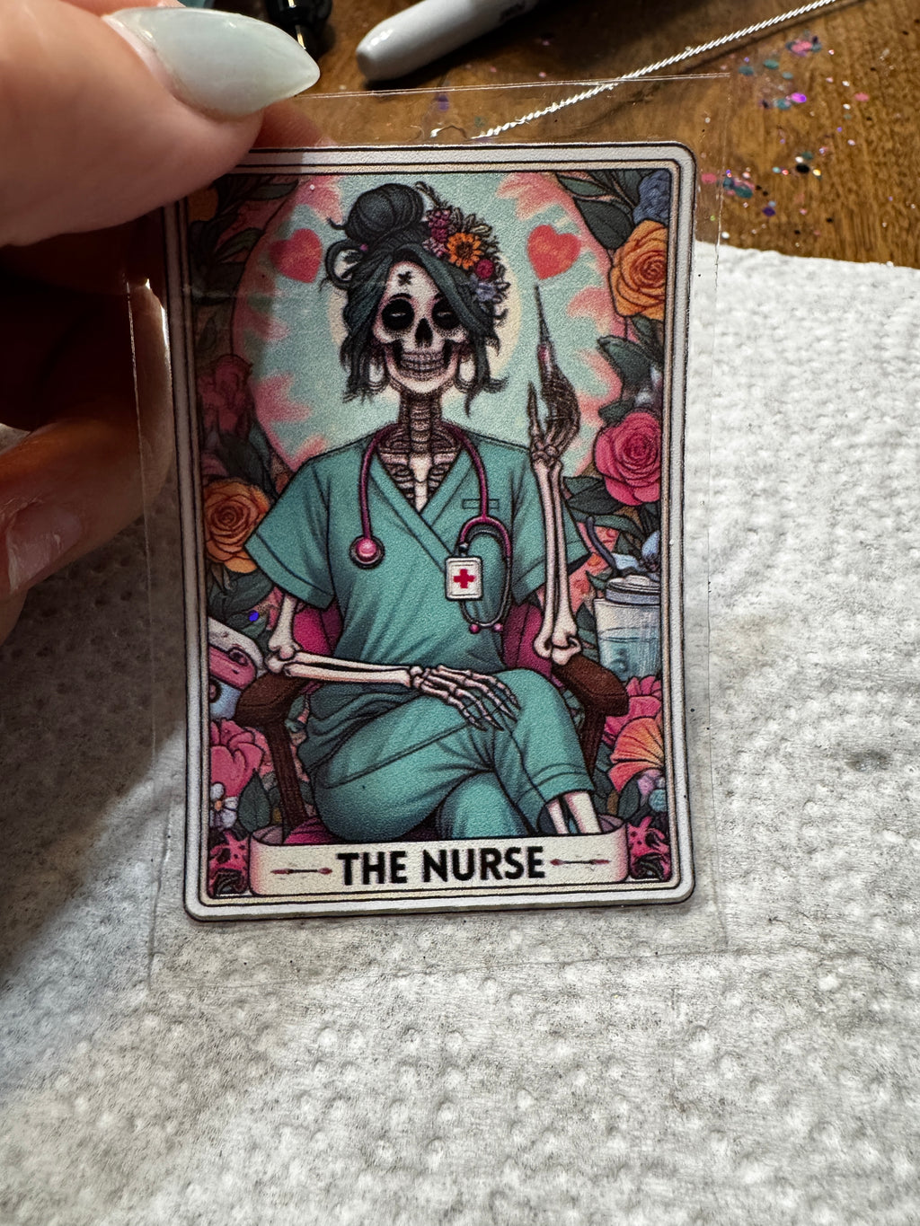 Tarot card decals (Click to choose options)