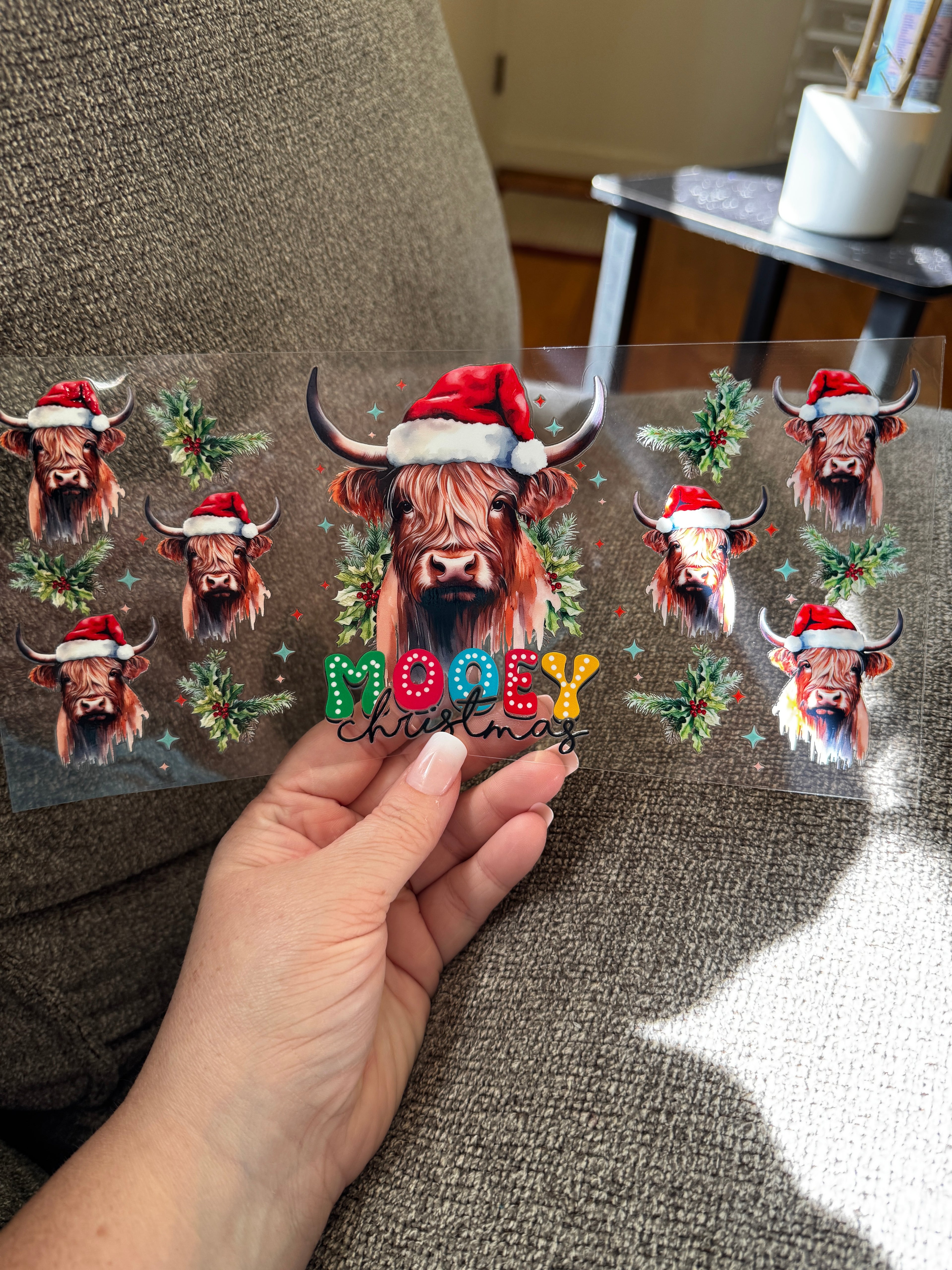 A16   Moooo Christmas cow