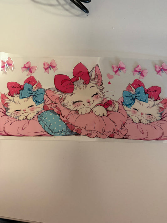 Cute sleeping kittens