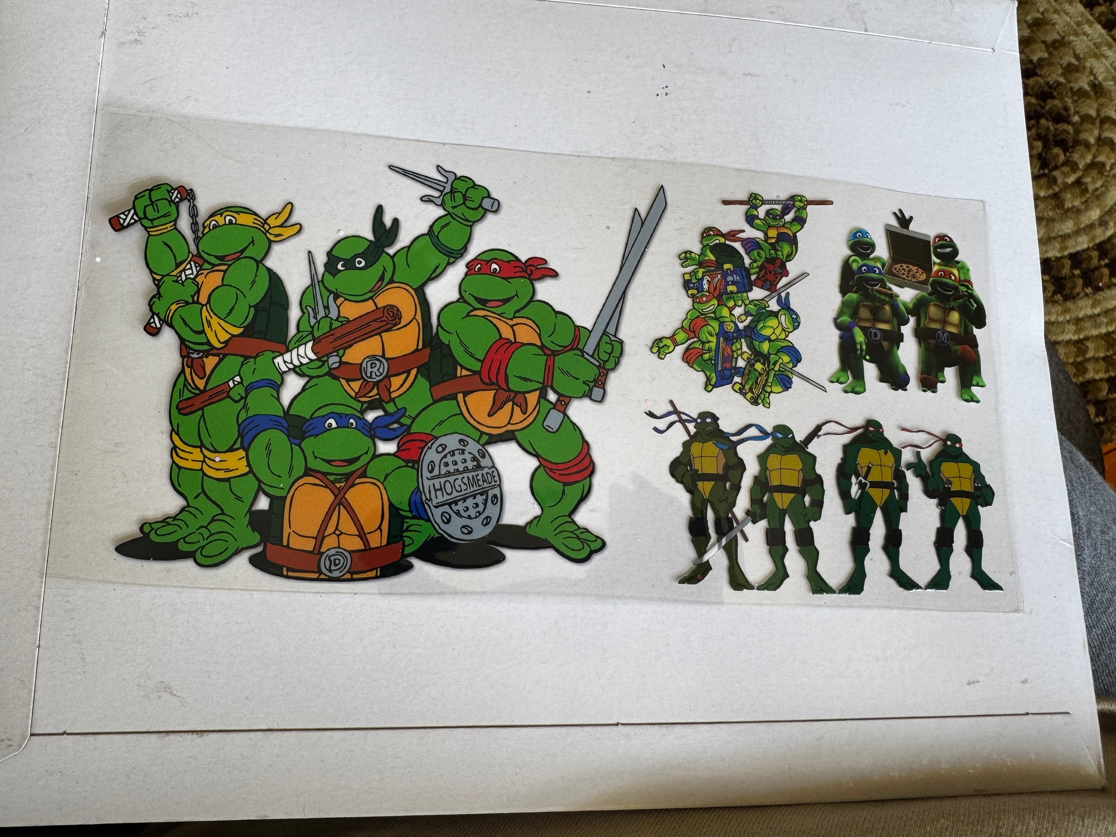 108 TNT turtles