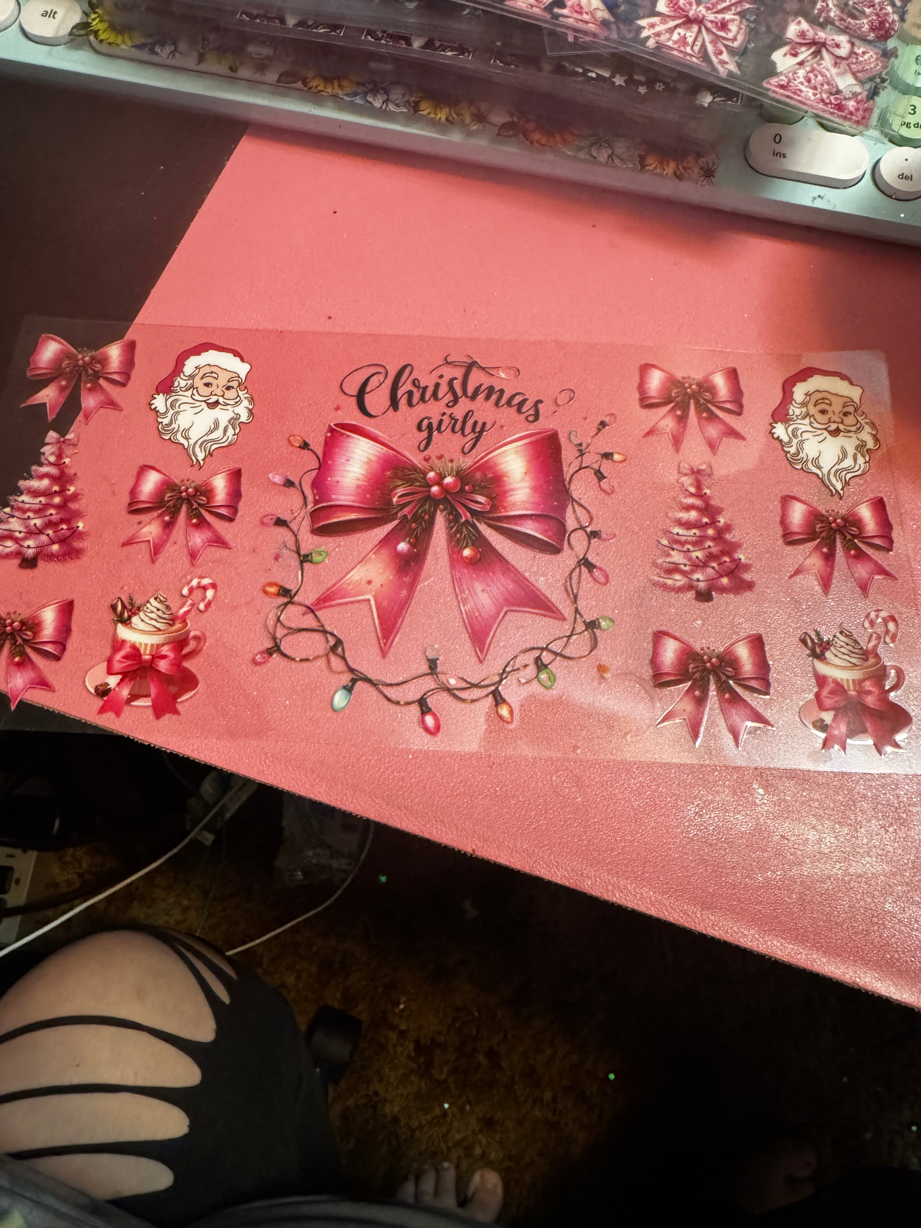 Christmas girly