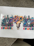 Cowgirl Holographic effect