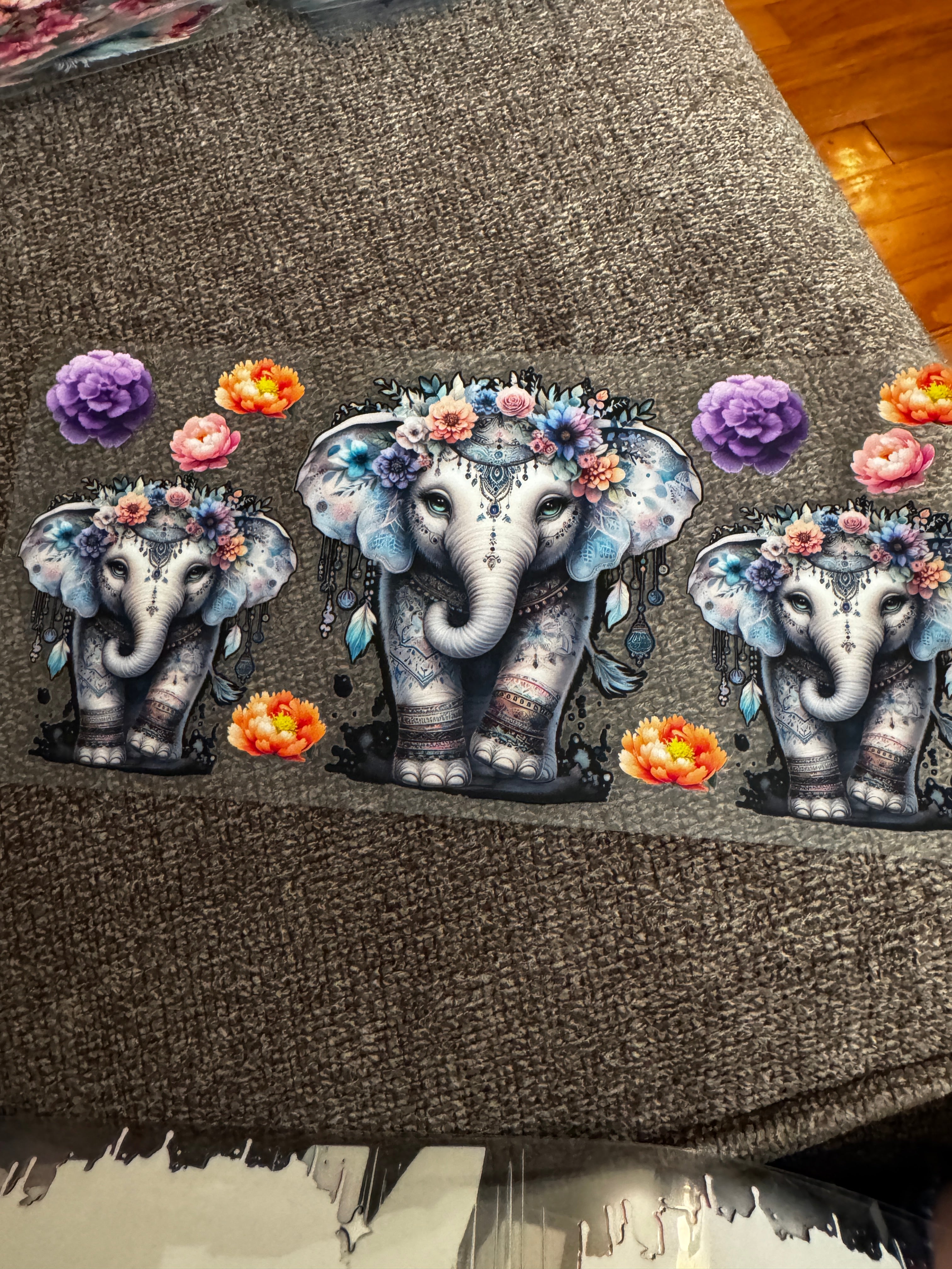Floral crown Elephant