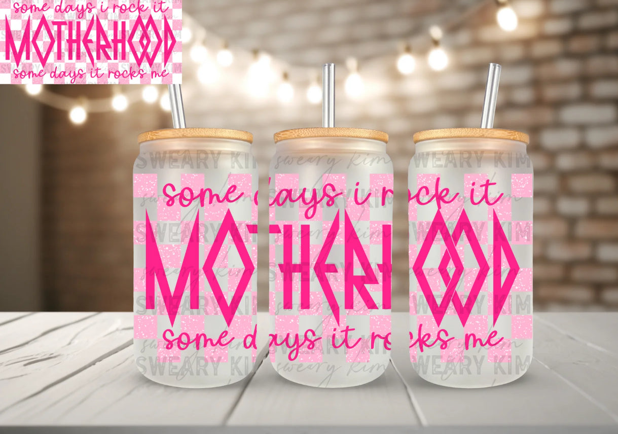 Motherhood some days I rock it some days it rocks me