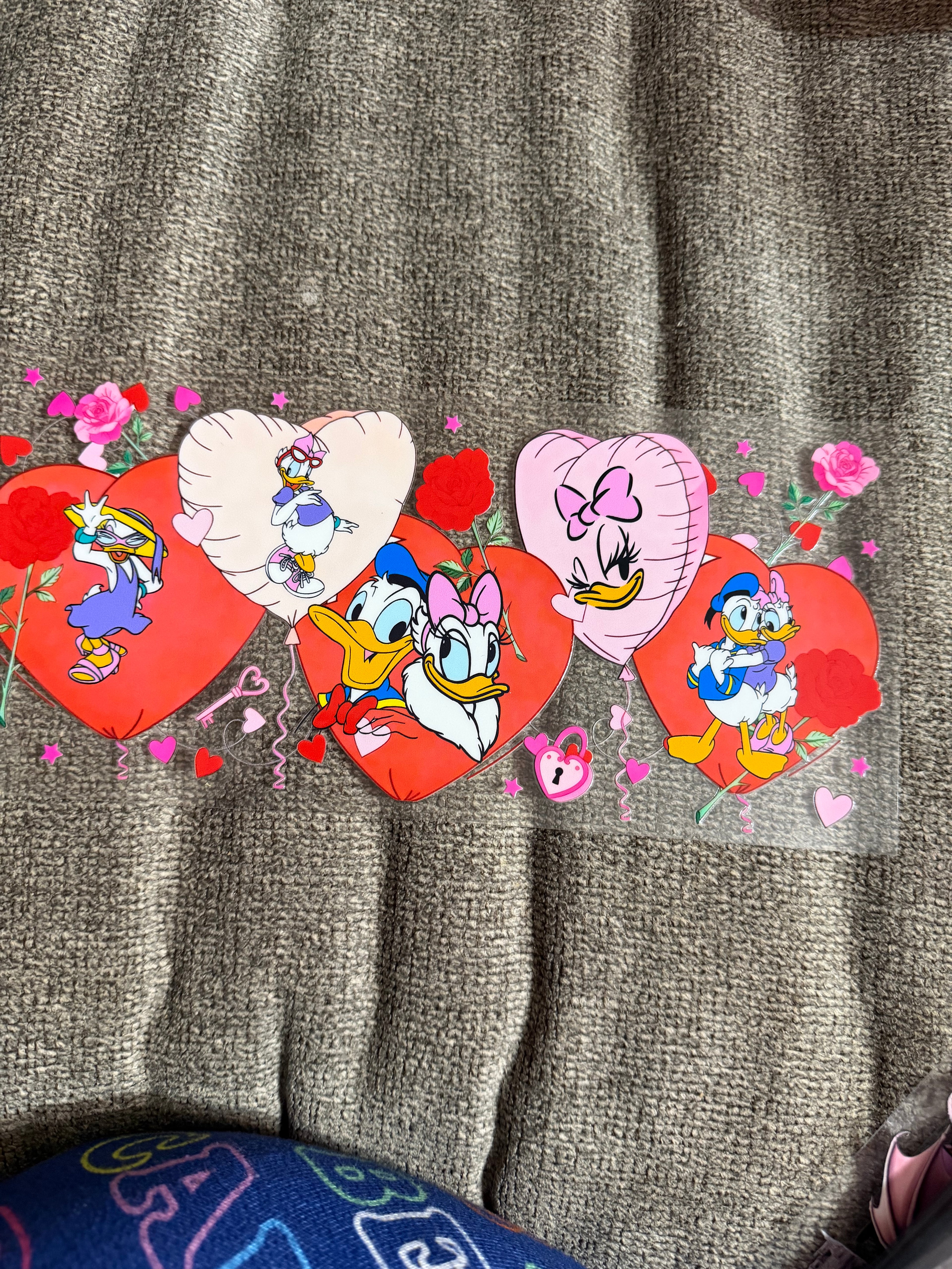 Daisy and Donald Duck valentine