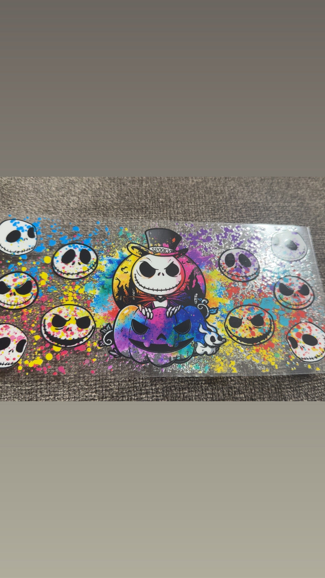 Watercolor nightmare before Christmas