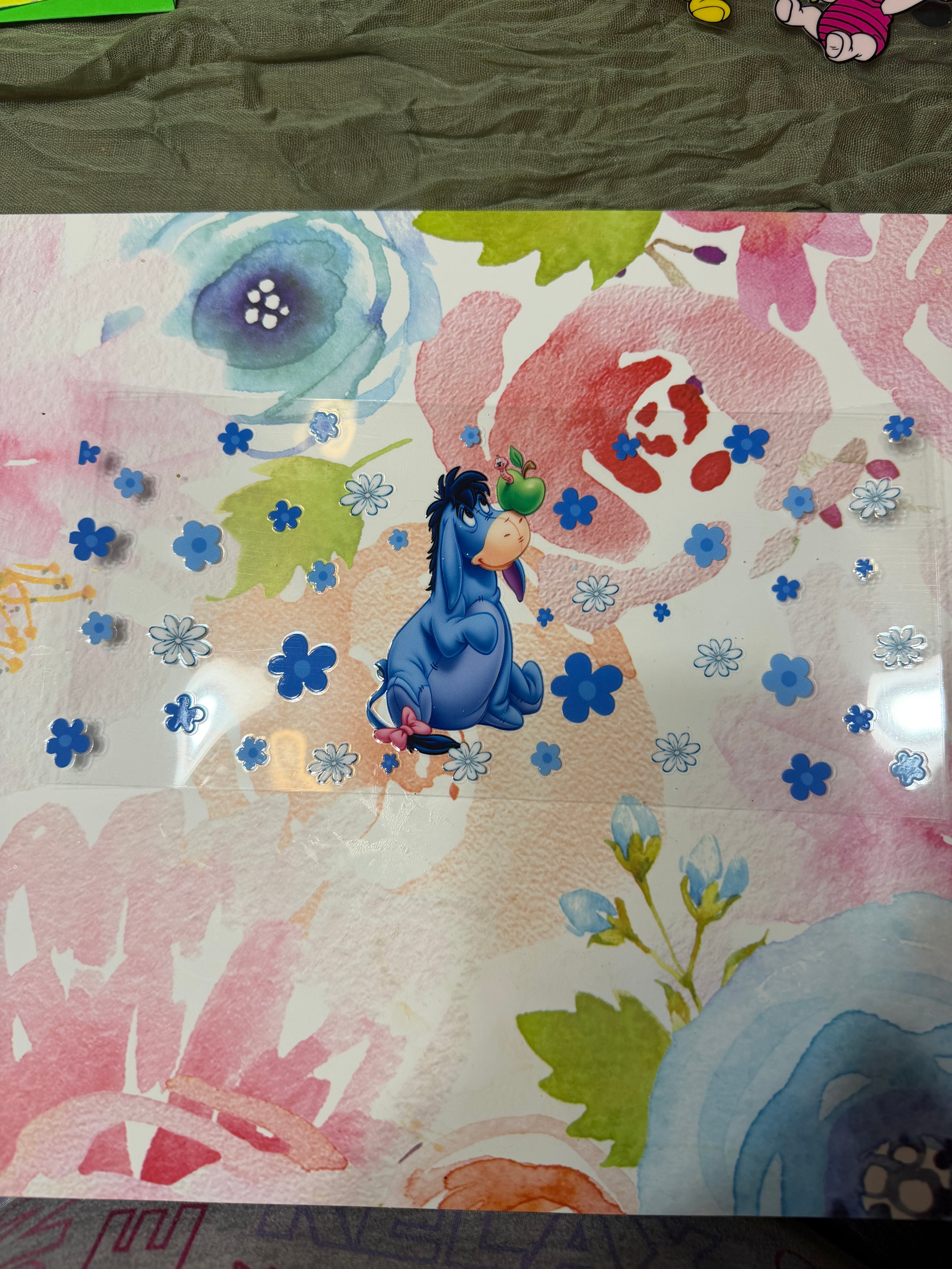 Eeyore green Apple