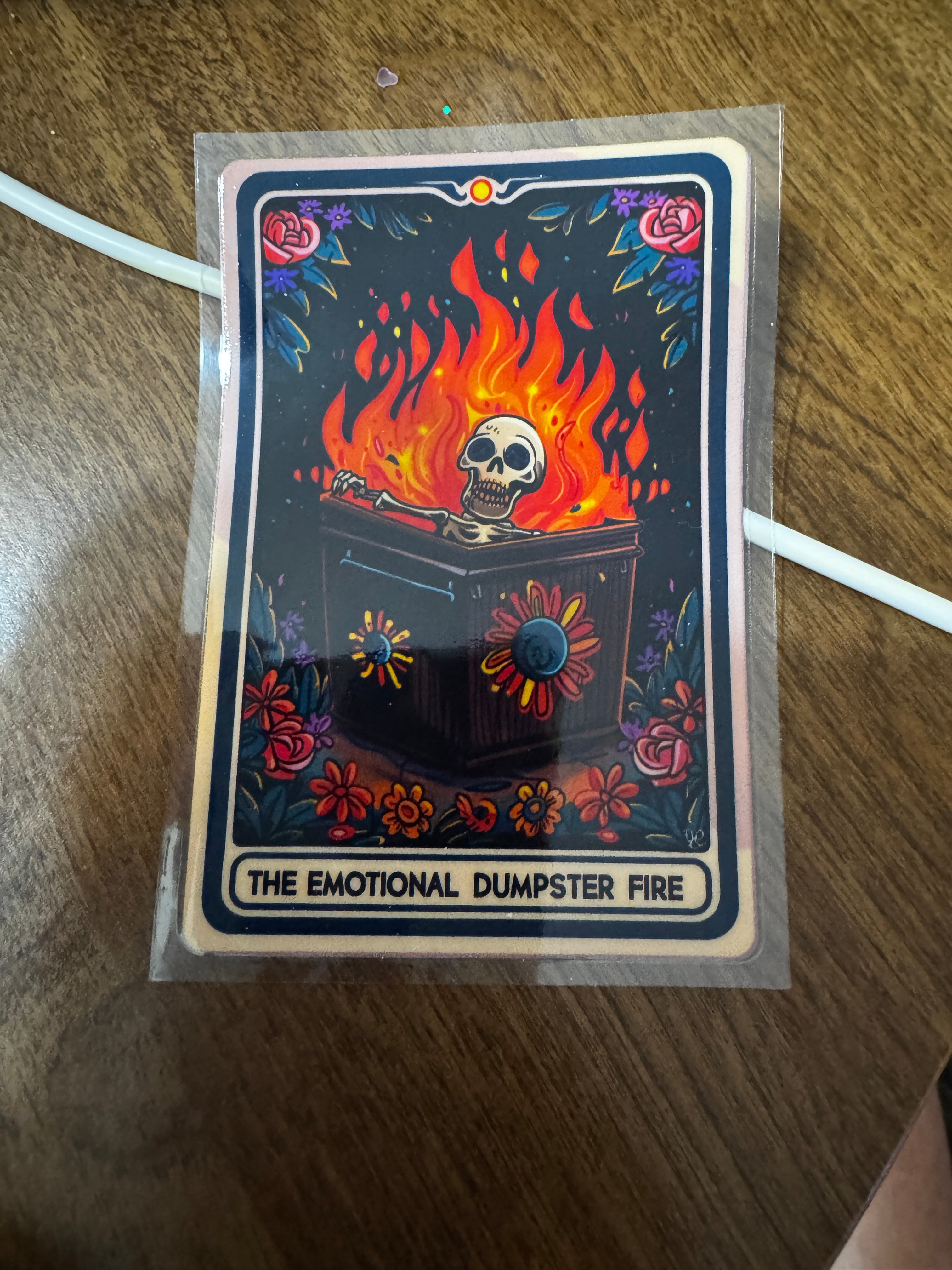 Tarot card decals (Click to choose options)