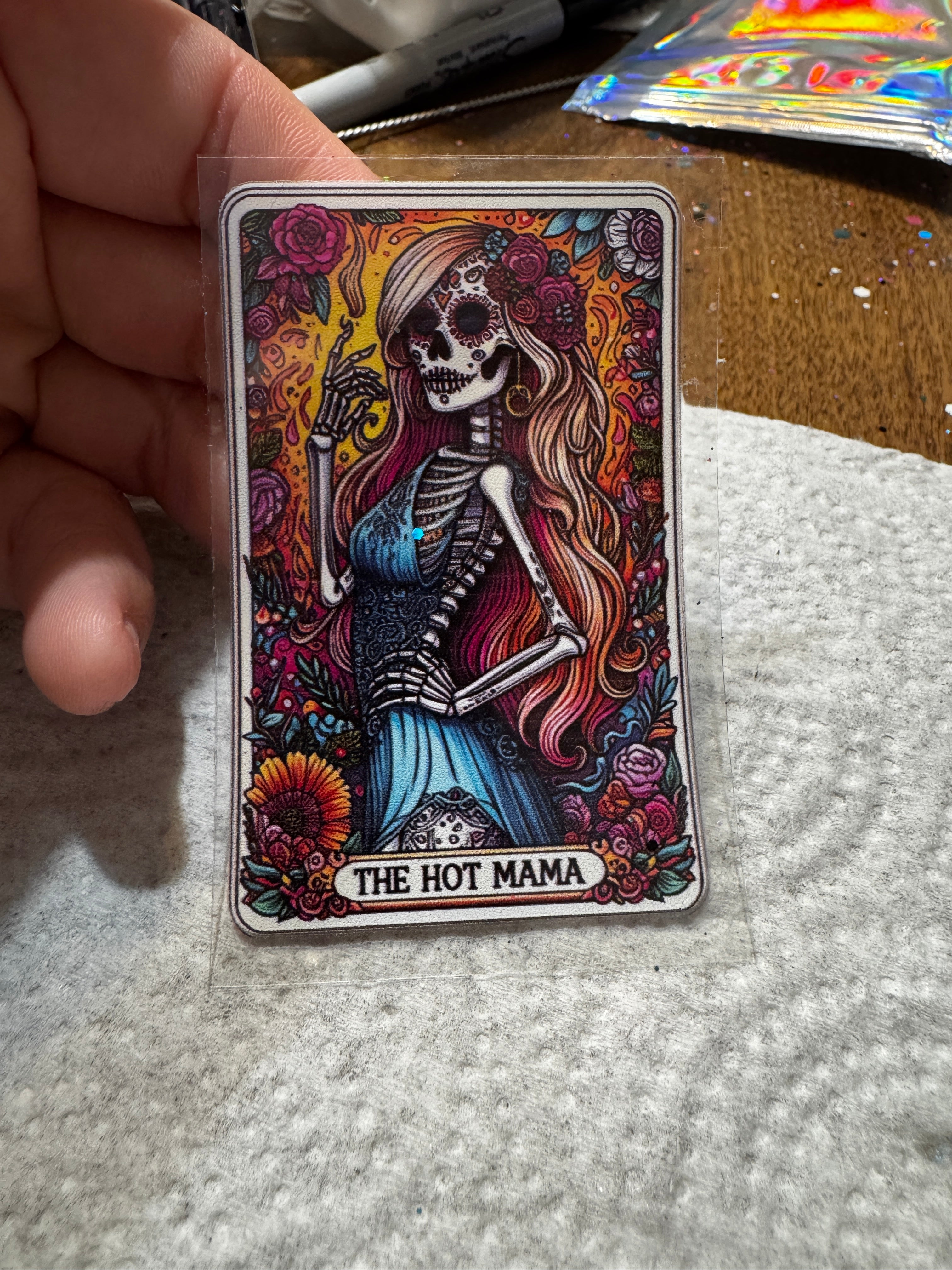 Tarot card decals (Click to choose options)