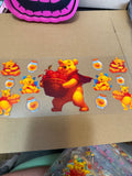 Pooh basket w/apples