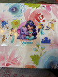 Jasmine w/ purple elephant