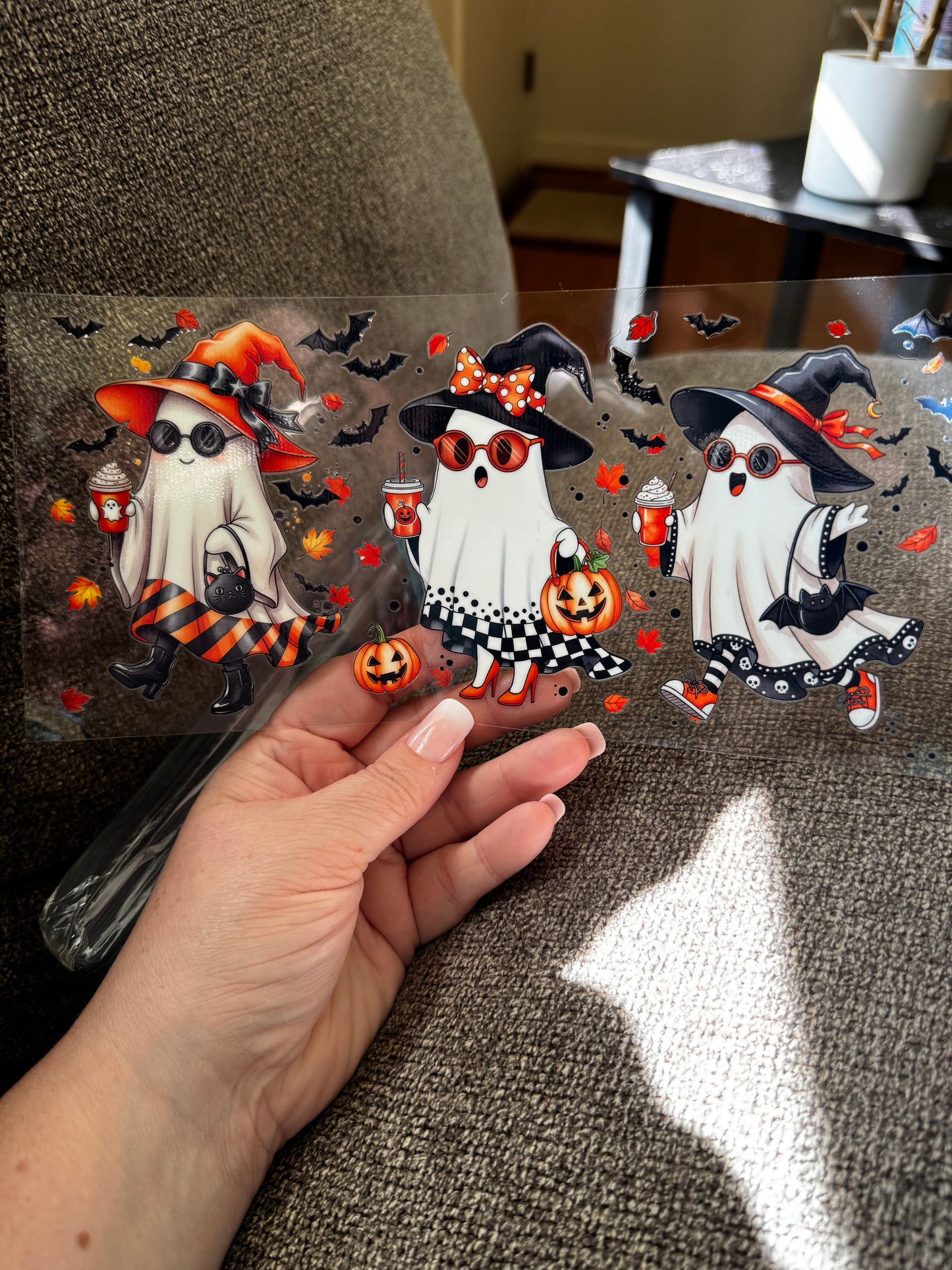 Fancy ghost in high heels