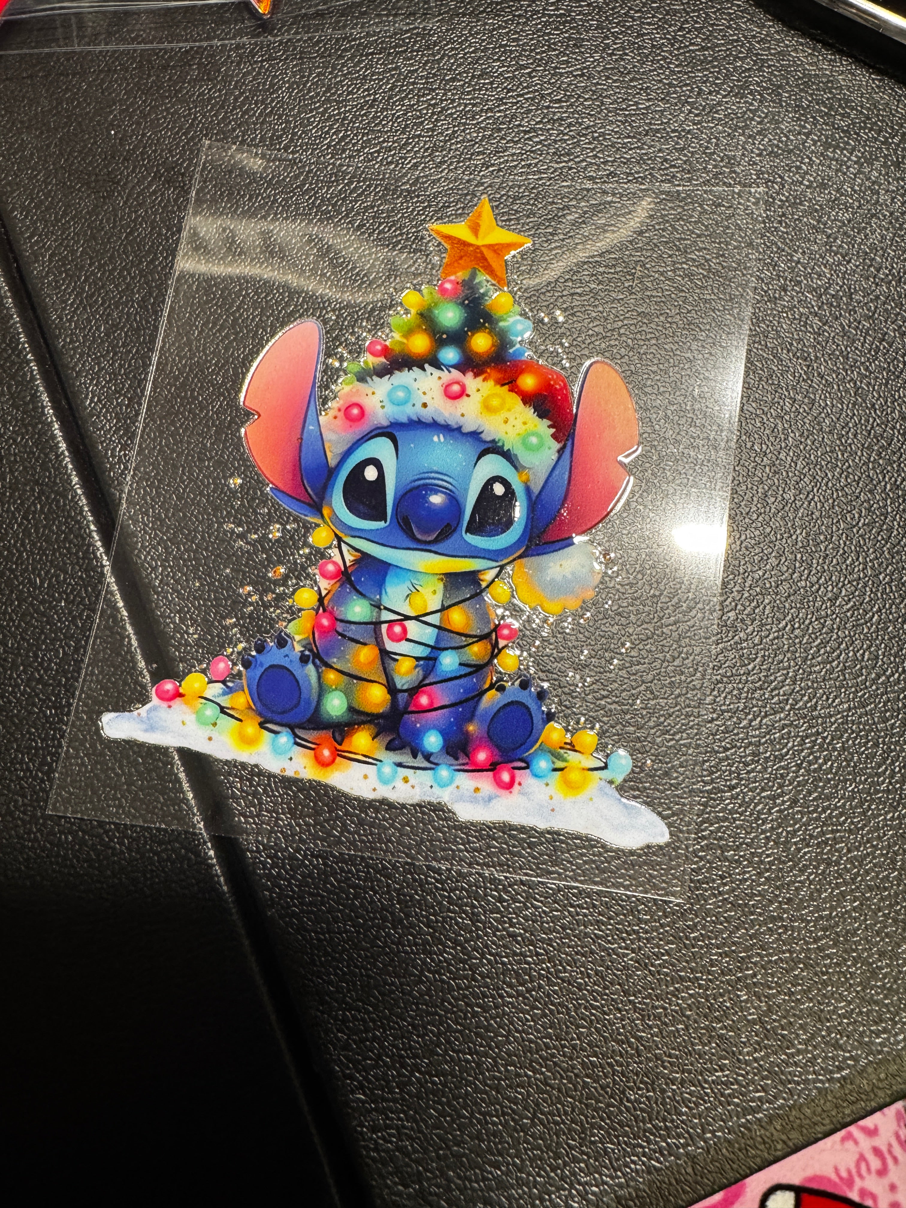 Stitch Christmas Decal