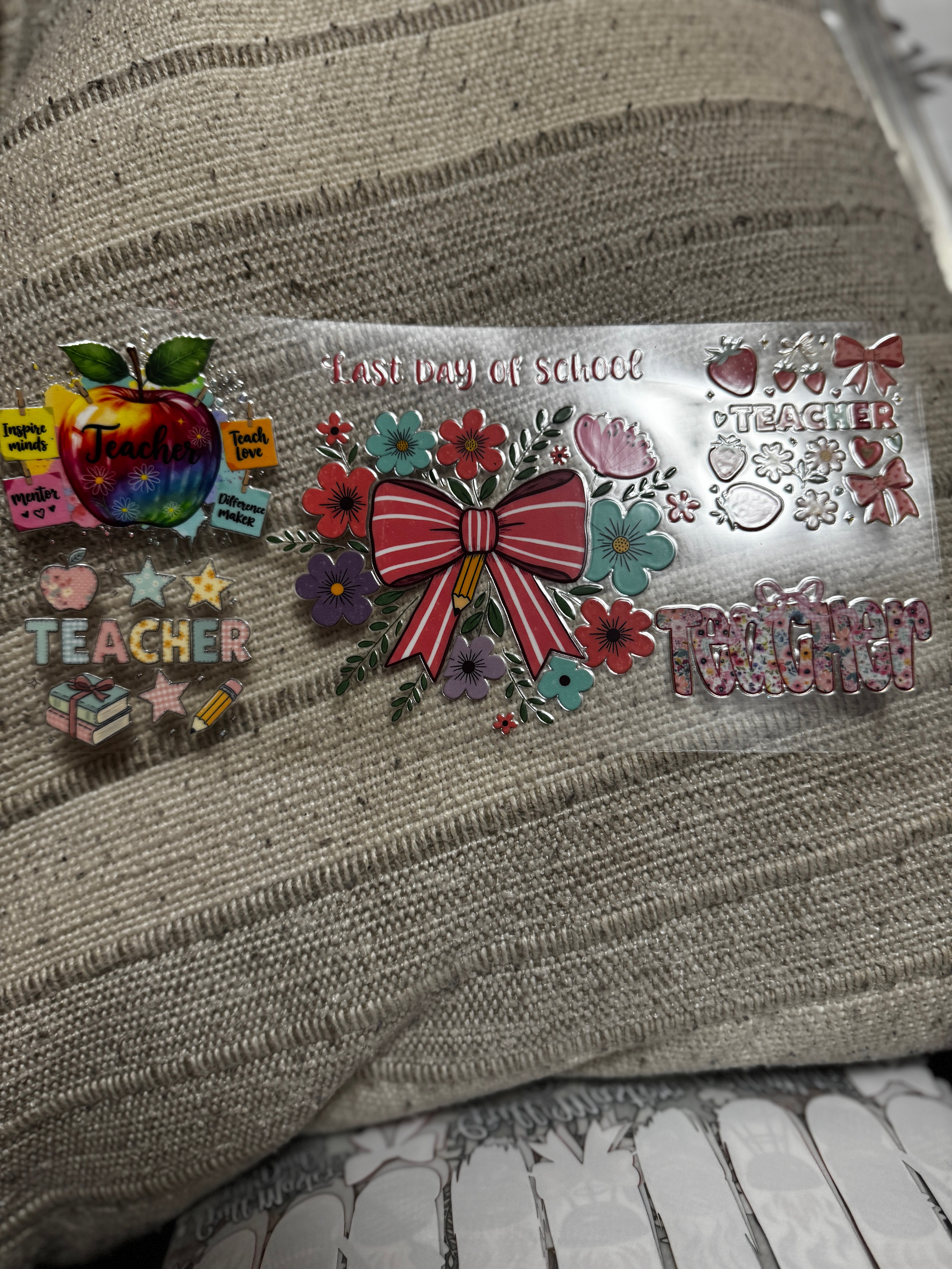 Teacher last day of school