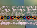 No therapy just play bingo