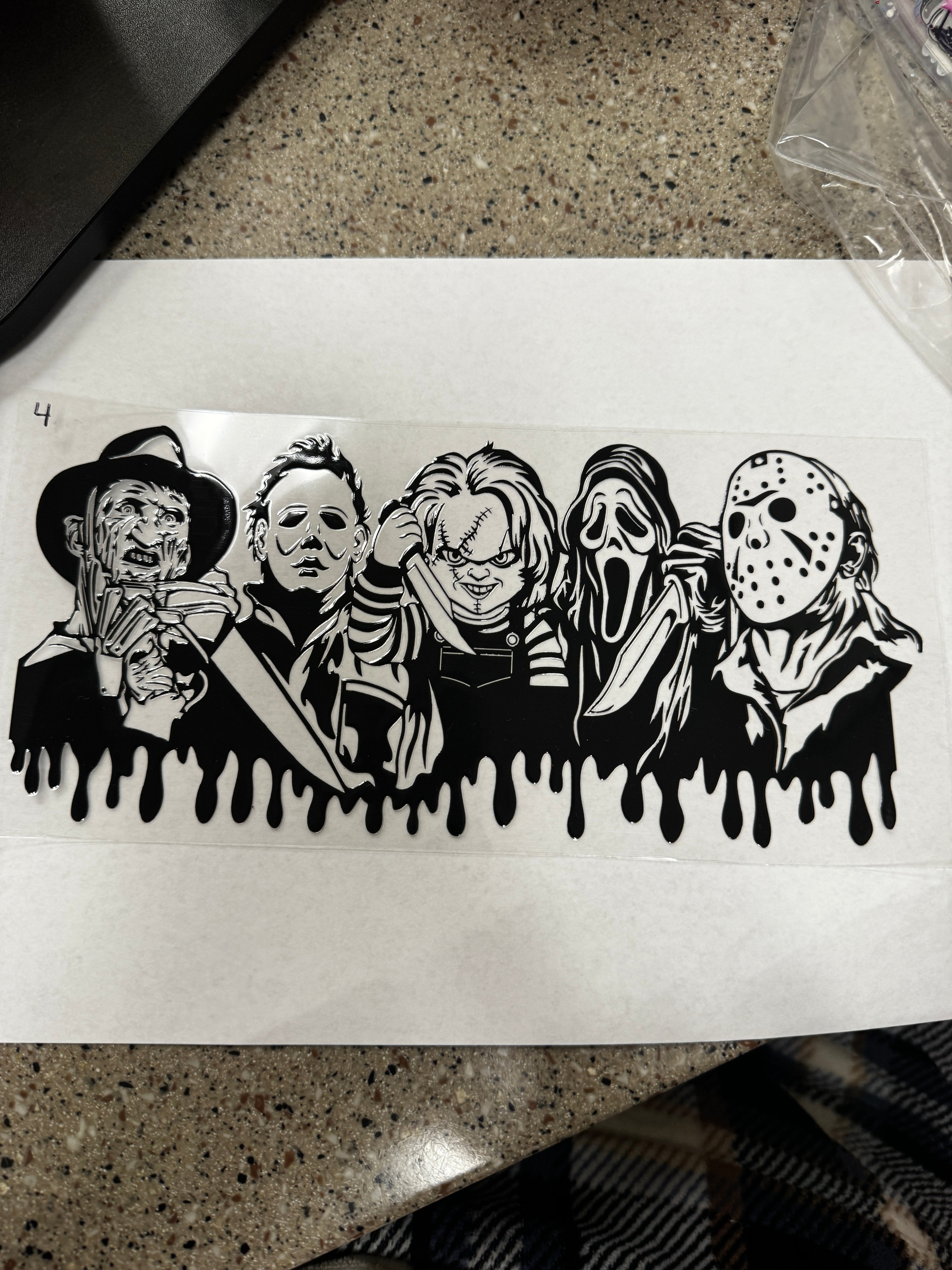 The horror Guys all black