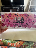 Friends pink hearts
