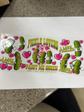 Pickle lovers paint me green and call me a pickle