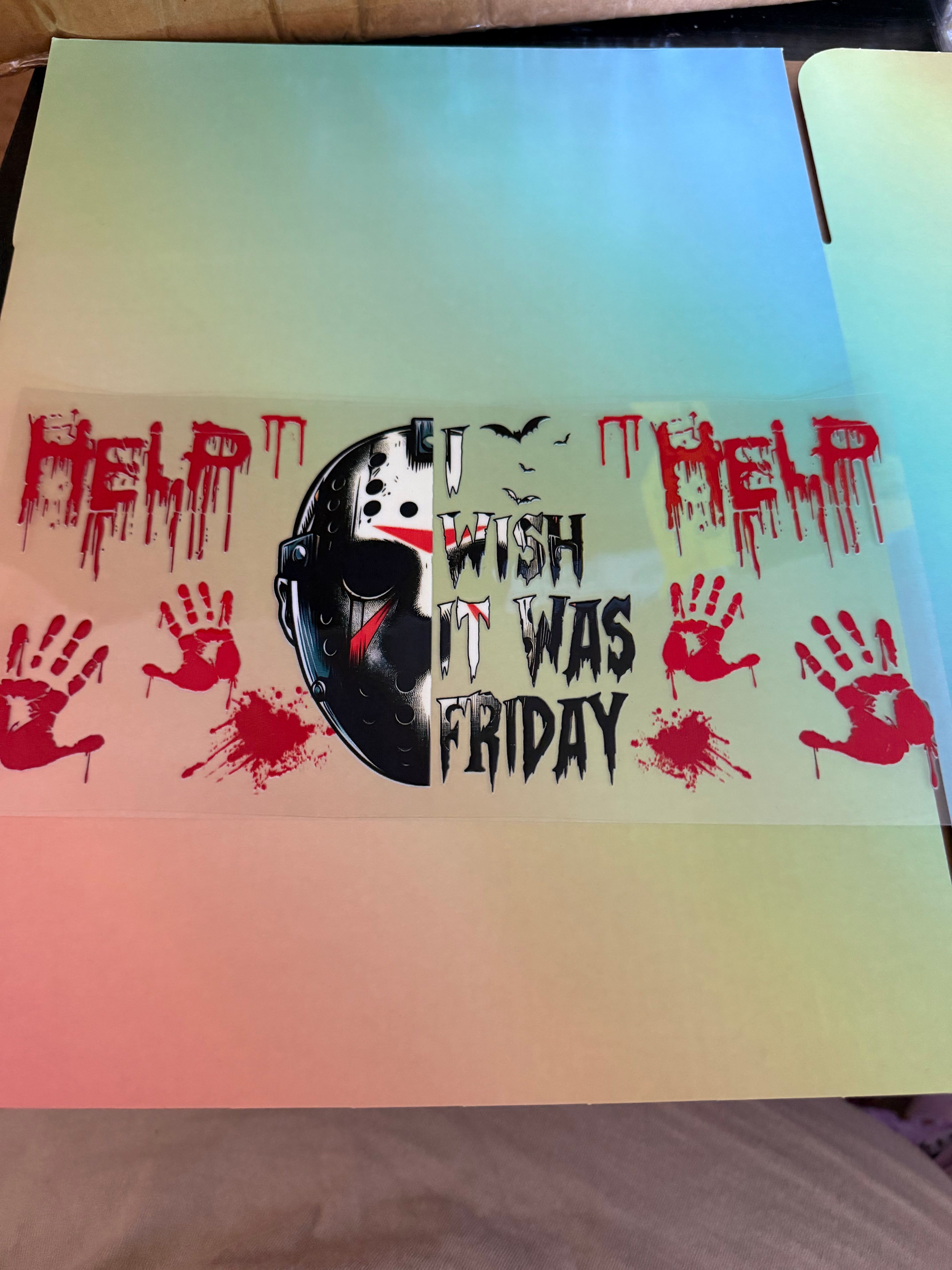 Jason wish it was Friday