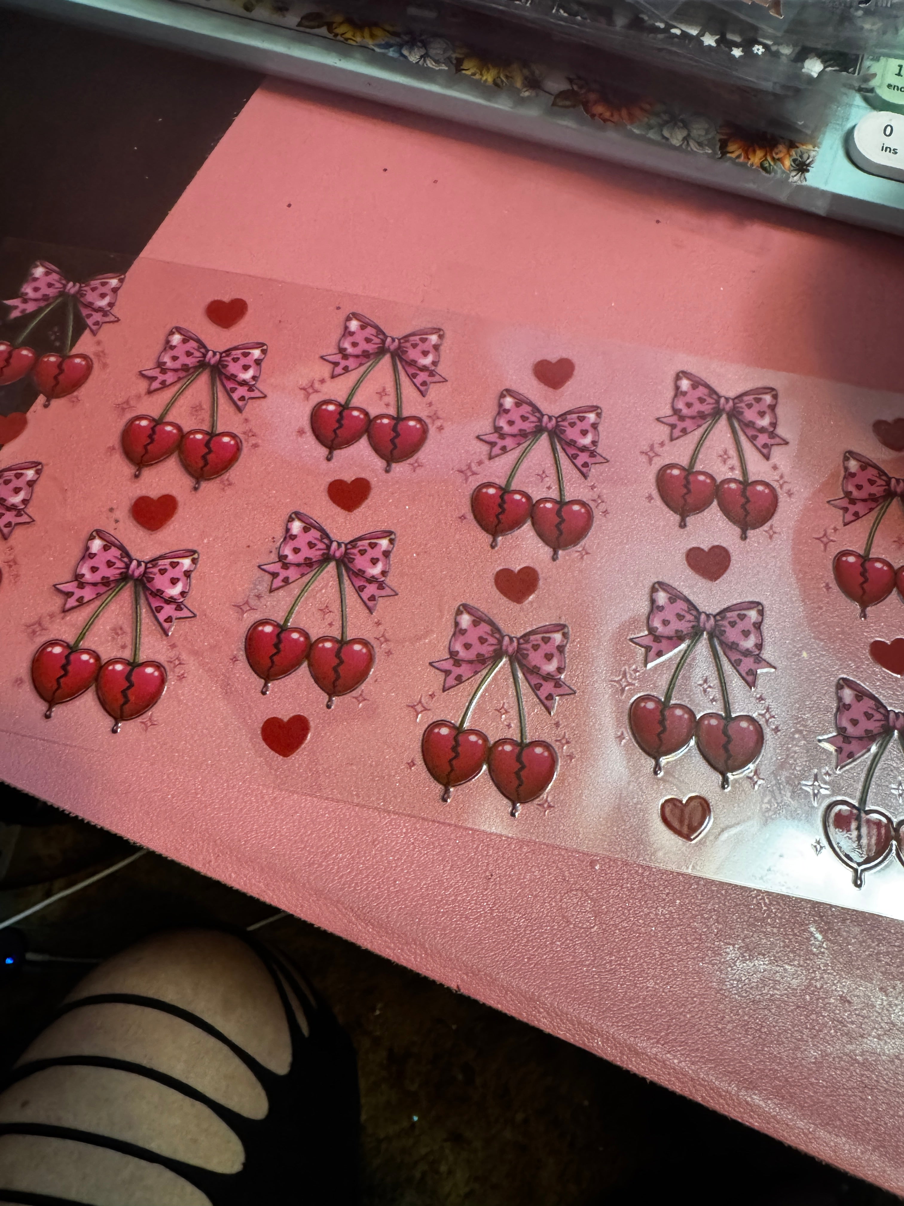 Cherries 🍒 bows