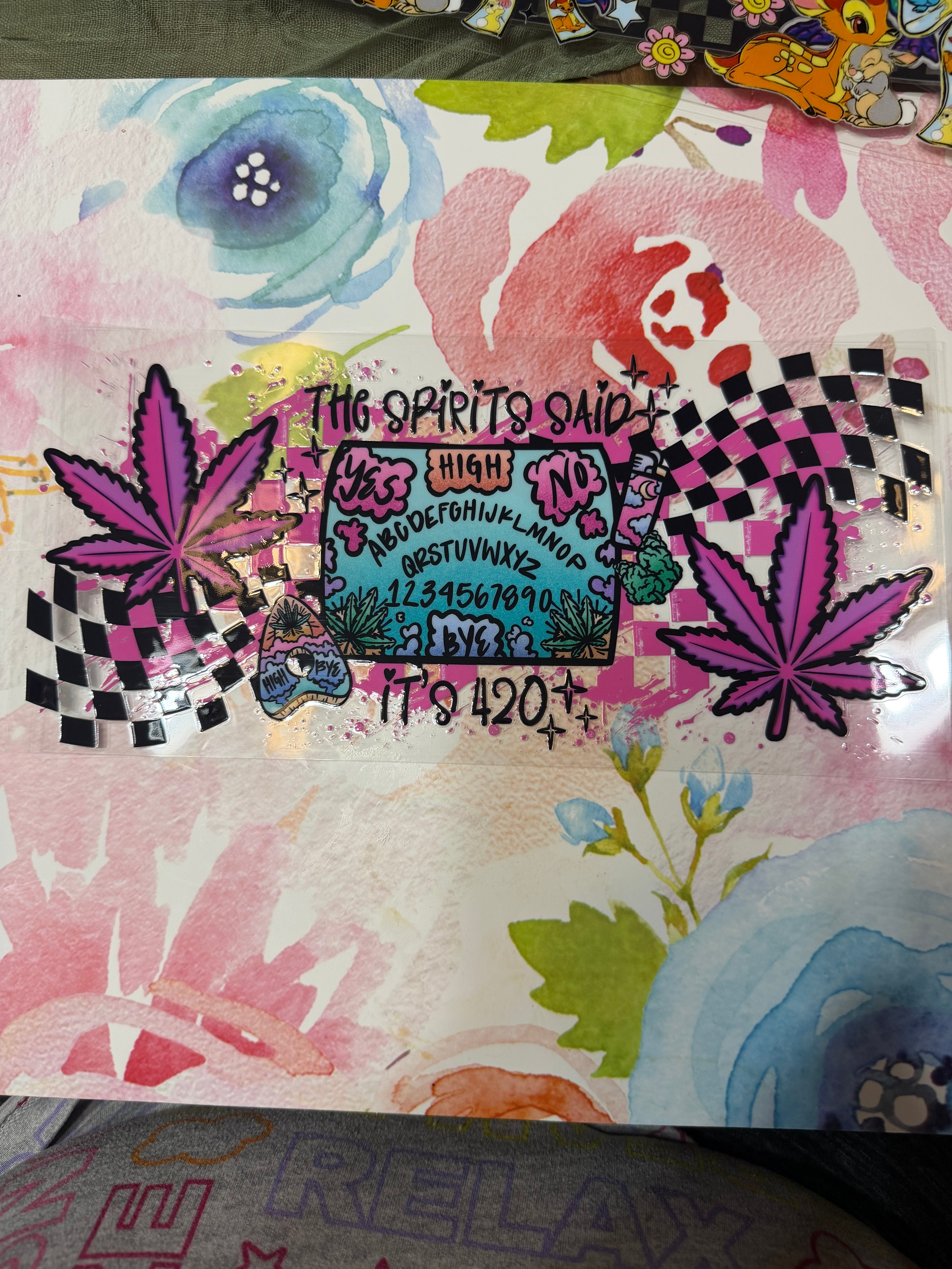 Spirits said it’s 420