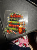 All Booked For Christmas Decal