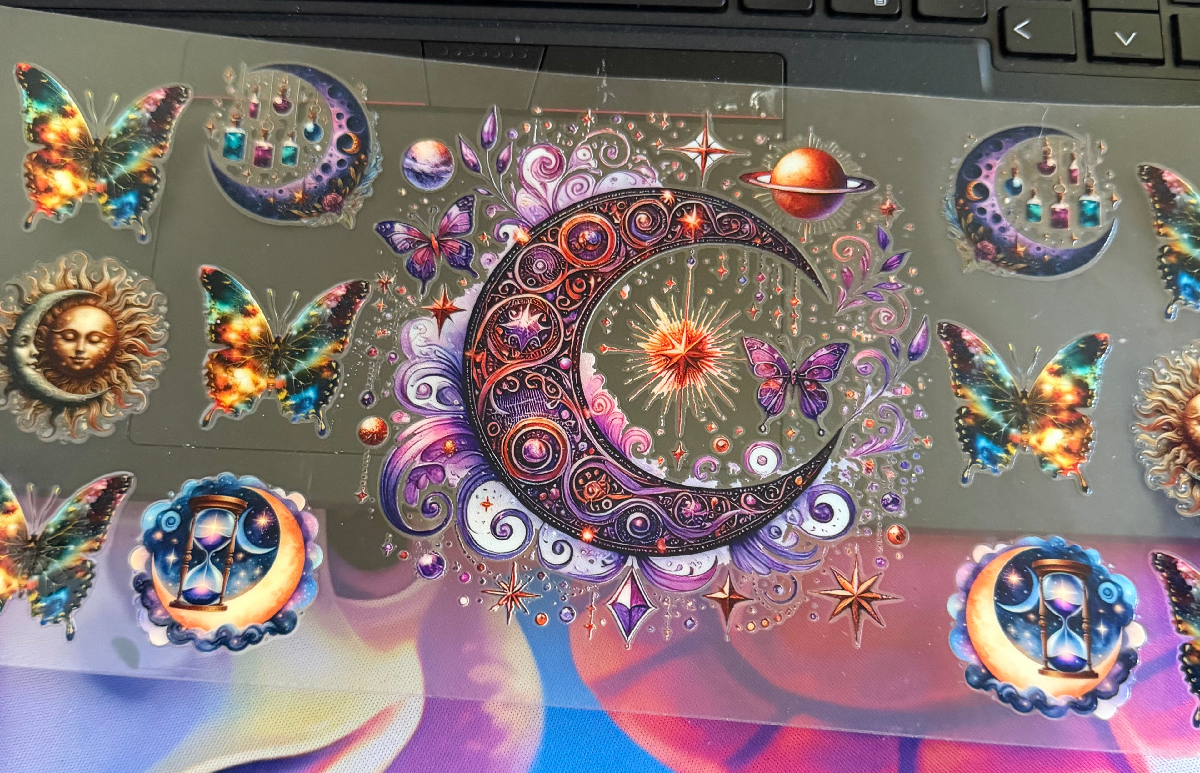 Mystic moon & monarchs