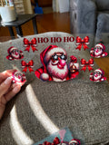 Ho ho ho Santa in red