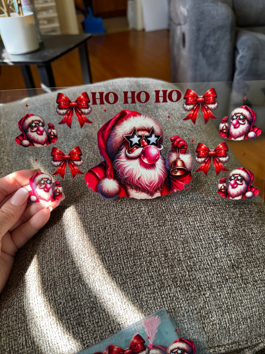 Ho ho ho Santa in red