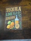 Tequila lime and sunshine