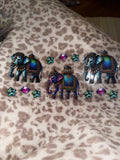 Sapphire elephants