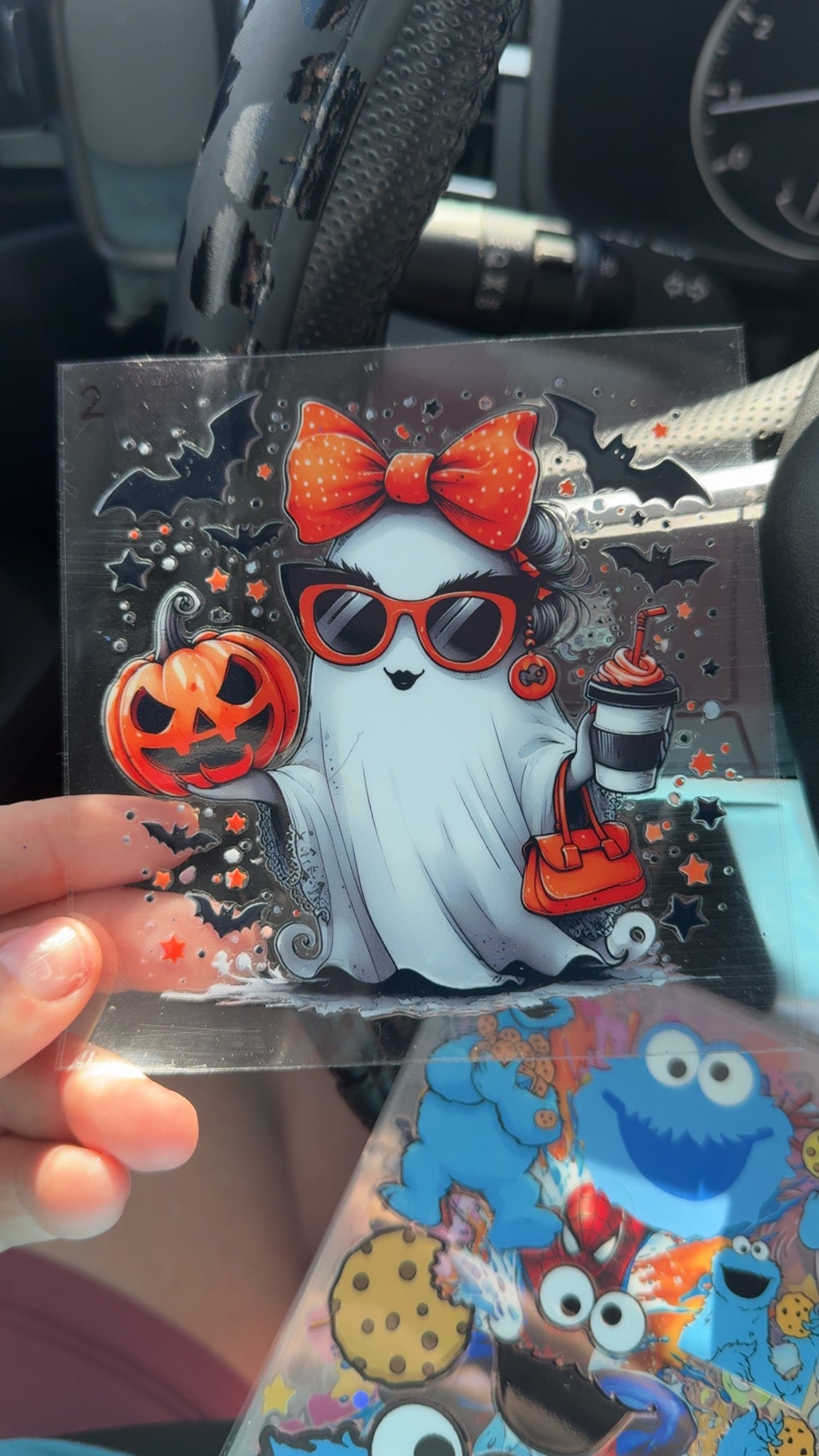 Boujie ghost decal