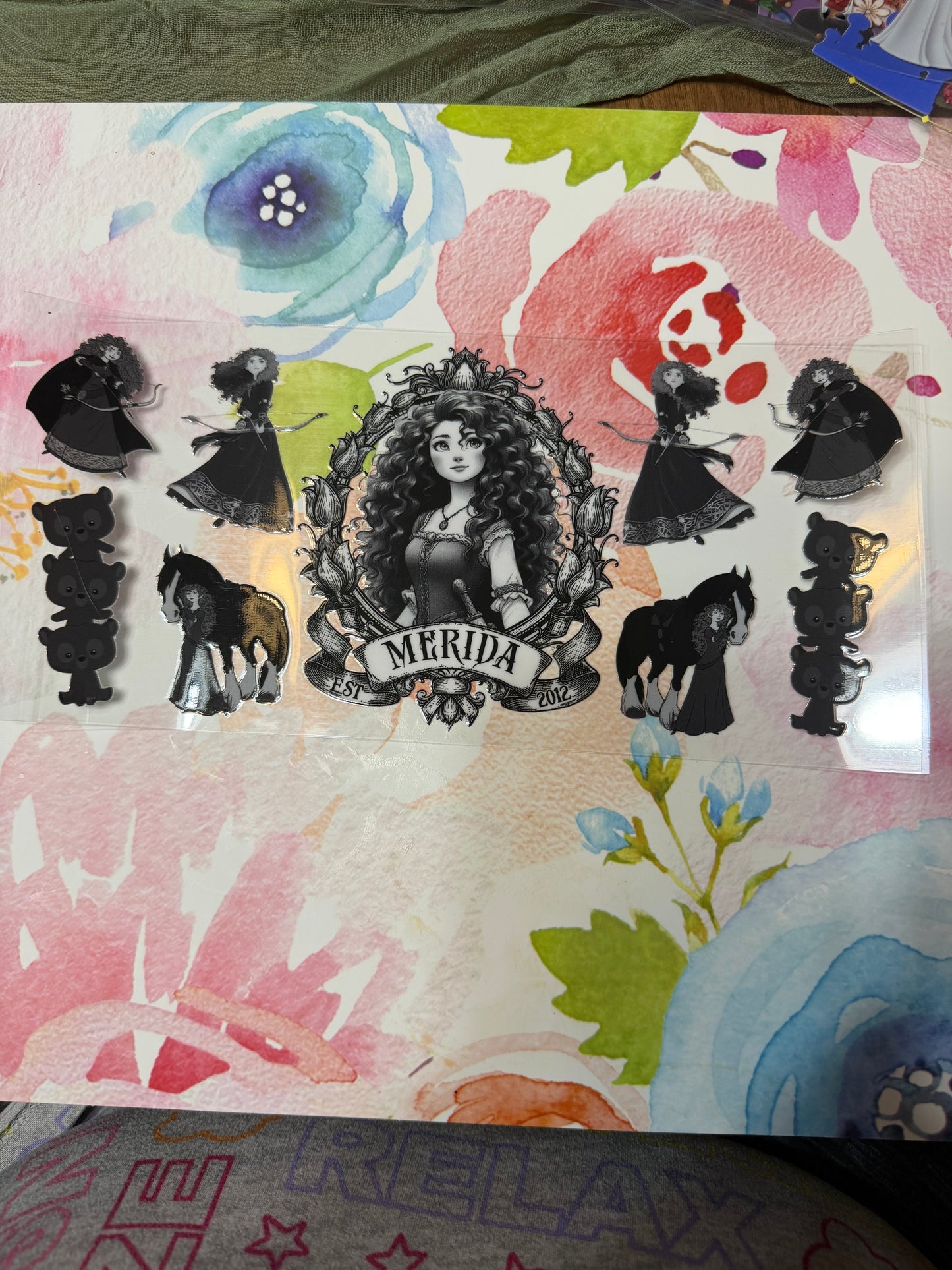 Merida (black & white)