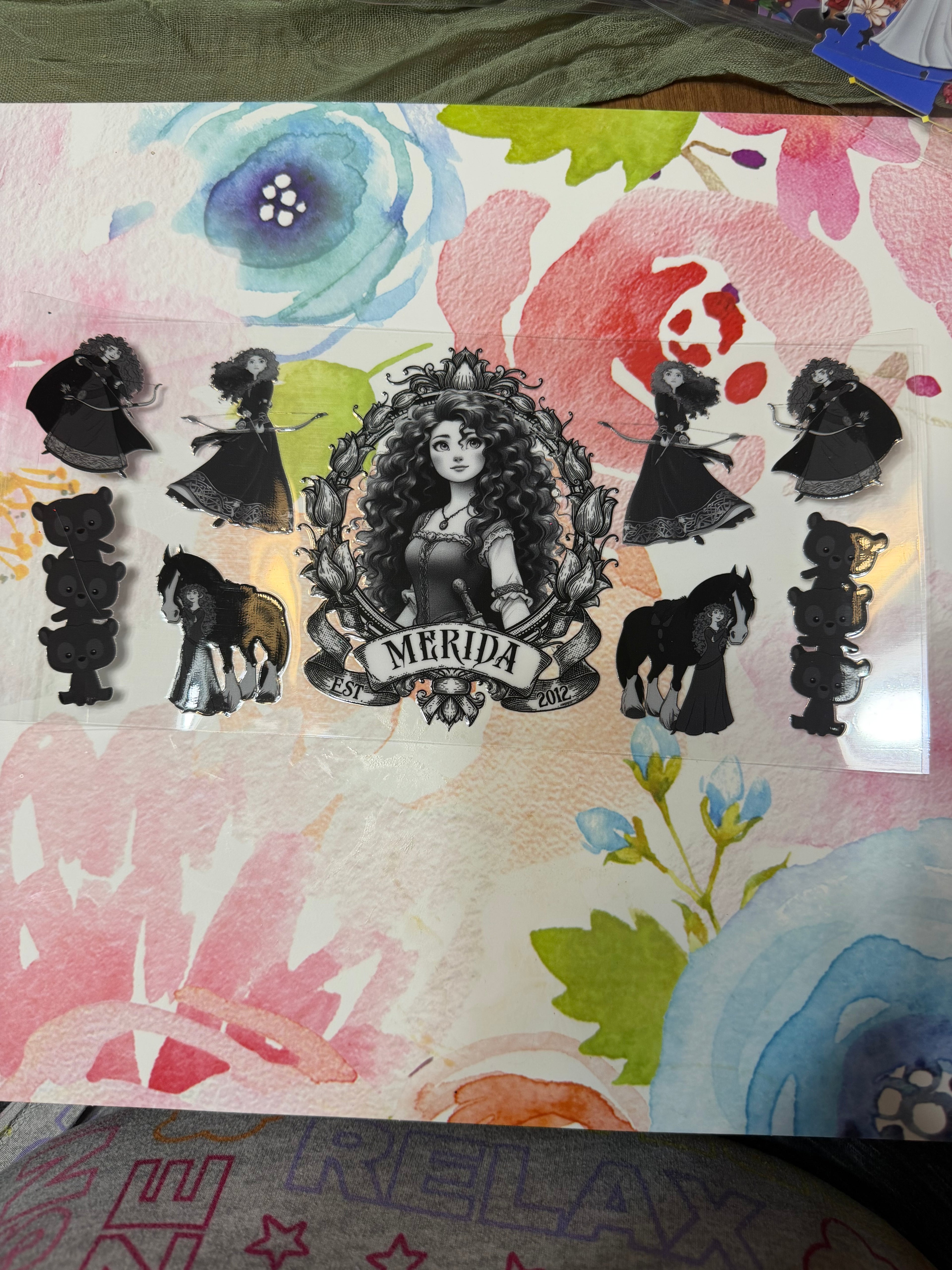 Merida (black & white)