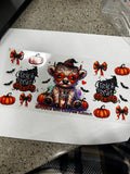 Trick or Treat Cow Spooky Coffee Addict