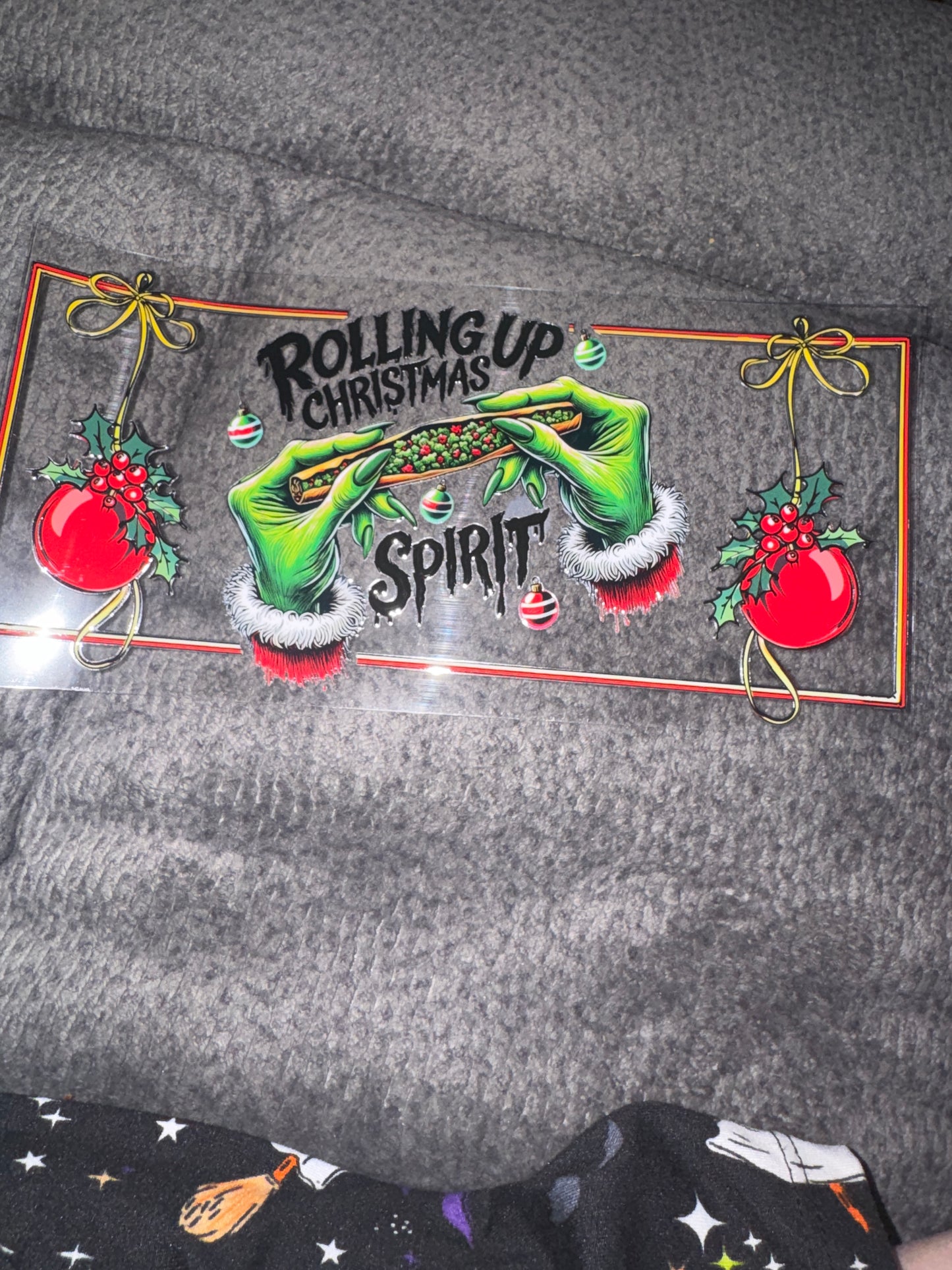 Rolling up Christmas Spirit (in 420 section)