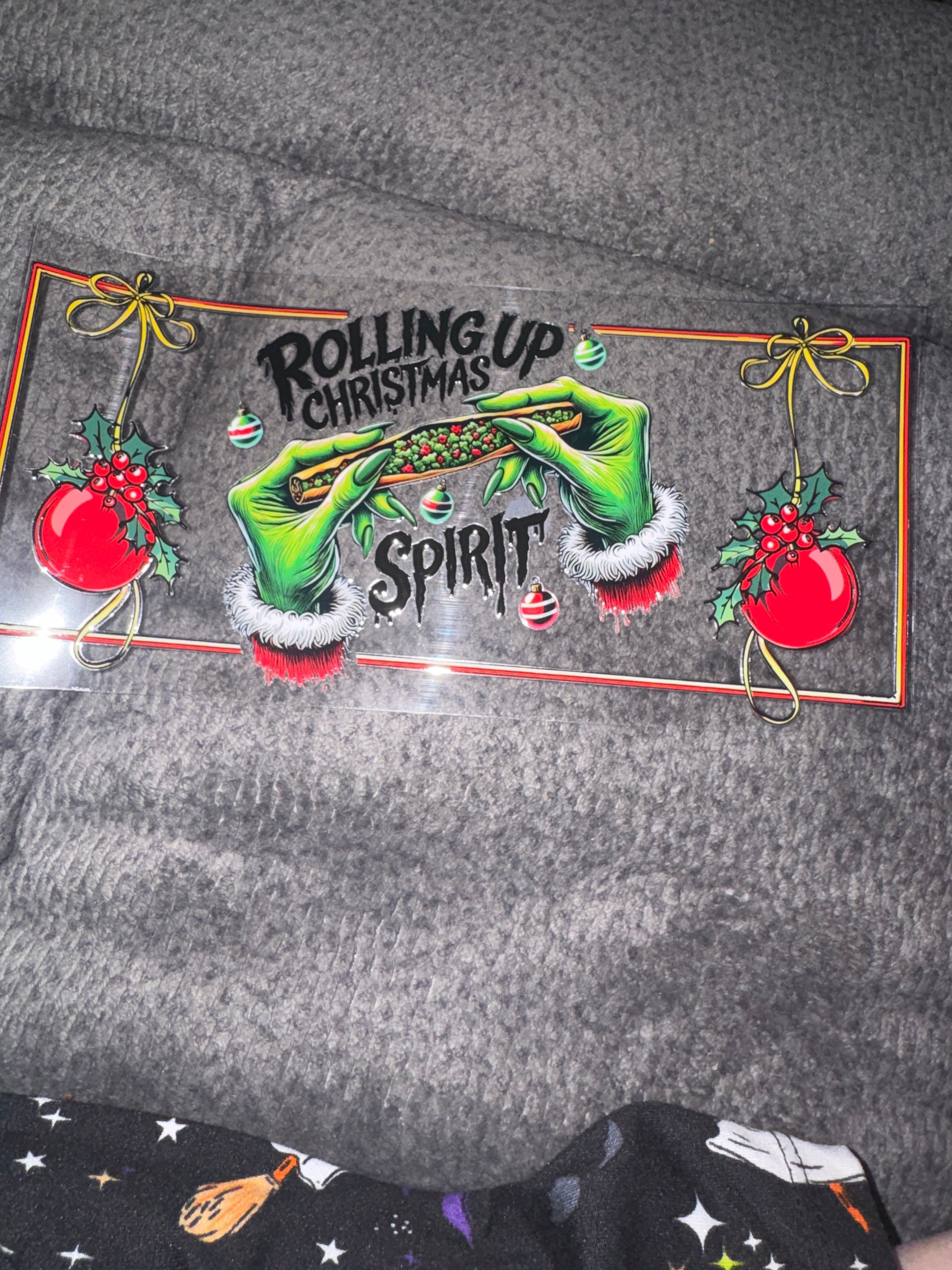 Rolling up Christmas Spirit (in 420 section)