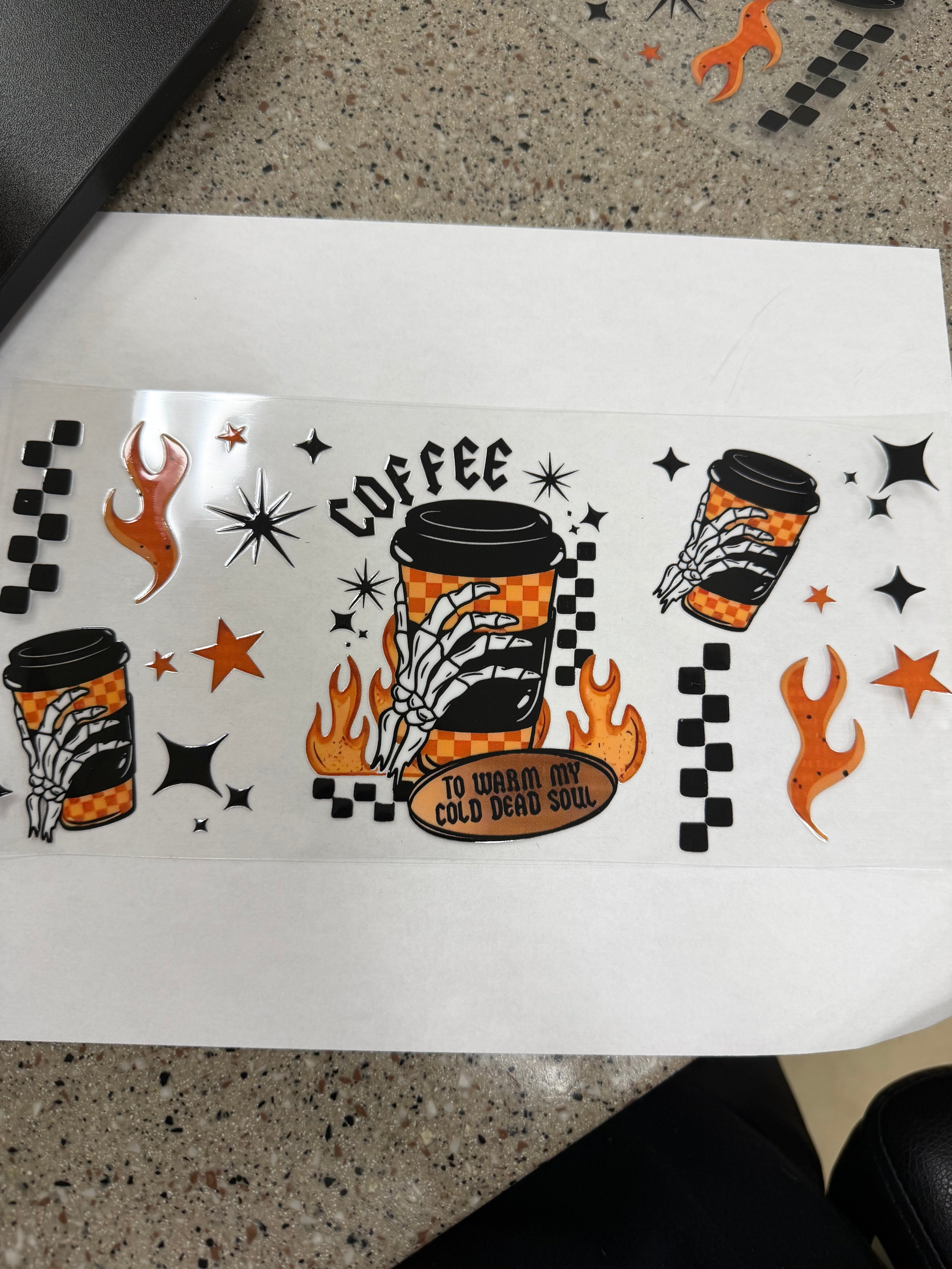 Coffee to Warm my dead soul