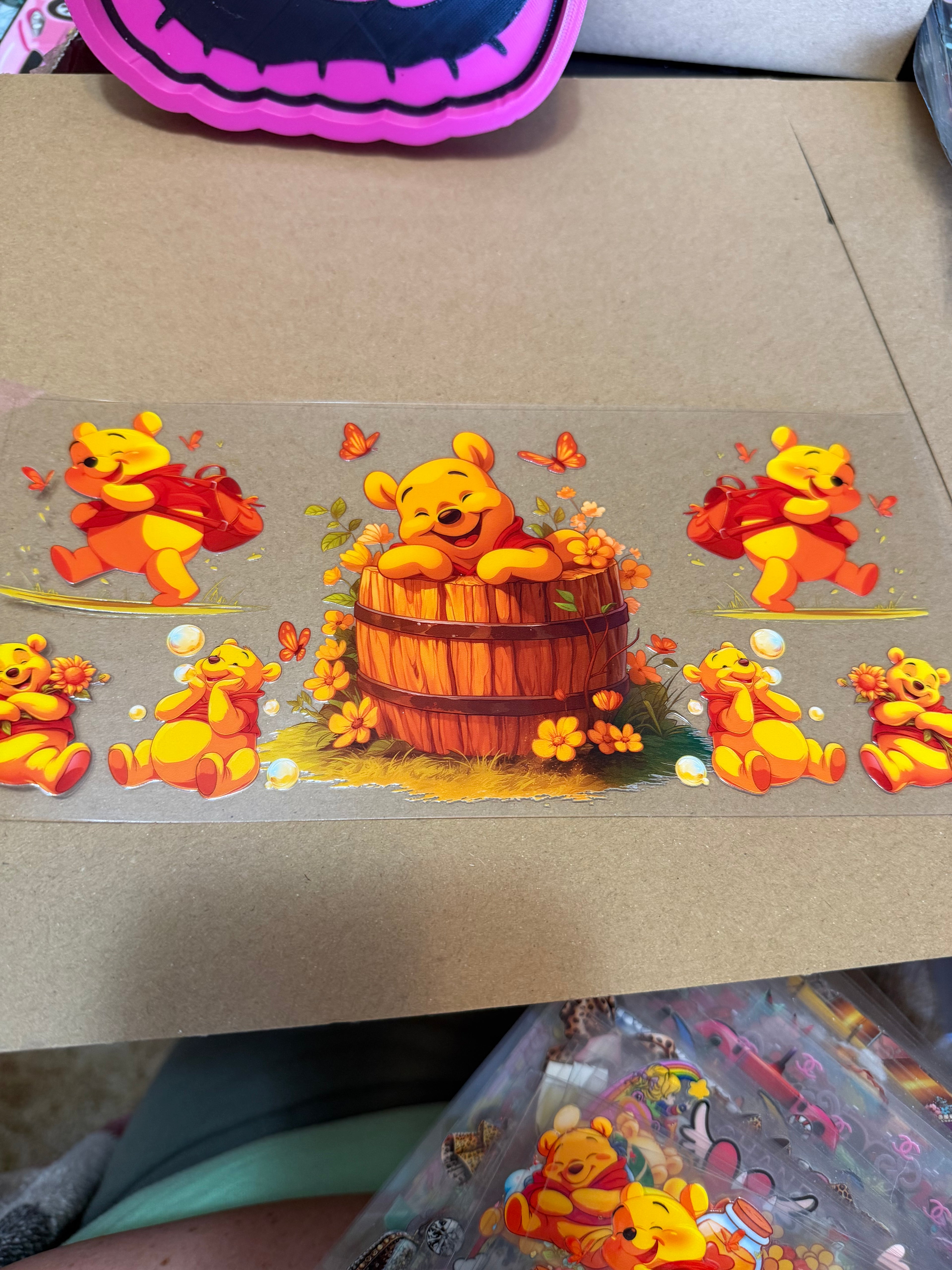 Pooh in a barrel